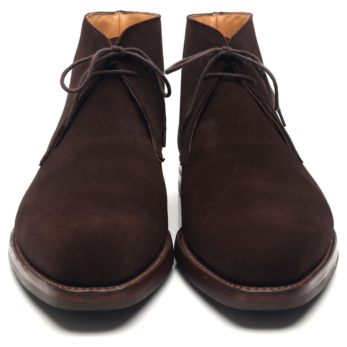 &#39;Tetbury&#39; Dark Brown Suede Chukka Boots UK 10 E