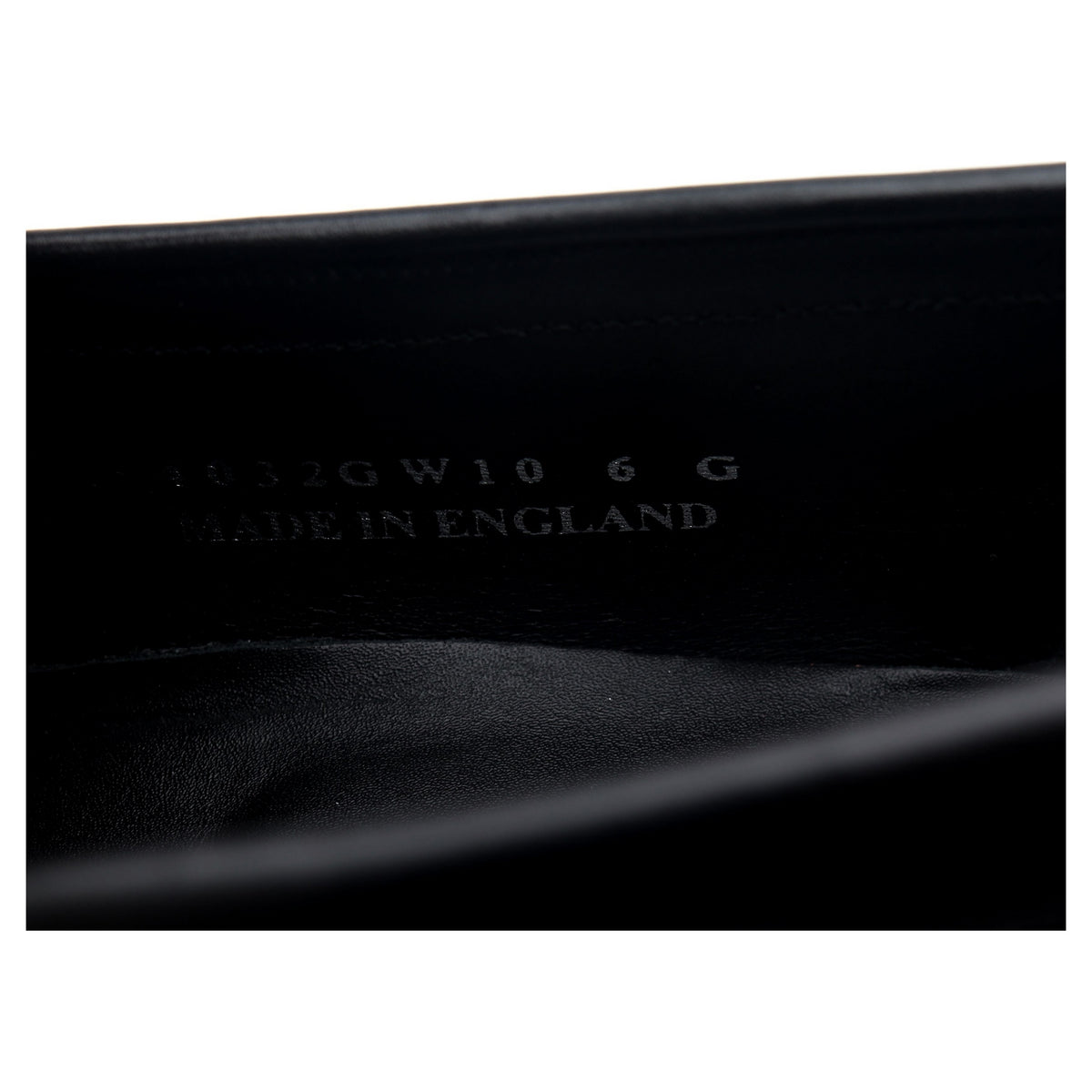 &#39;St. Pauls&#39; Black Leather Loafers UK 6 G