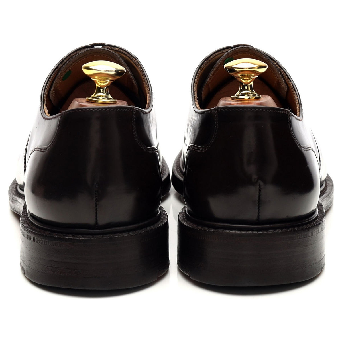 &#39;Lancaster&#39; Dark Brown Leather Oxford UK 8 F