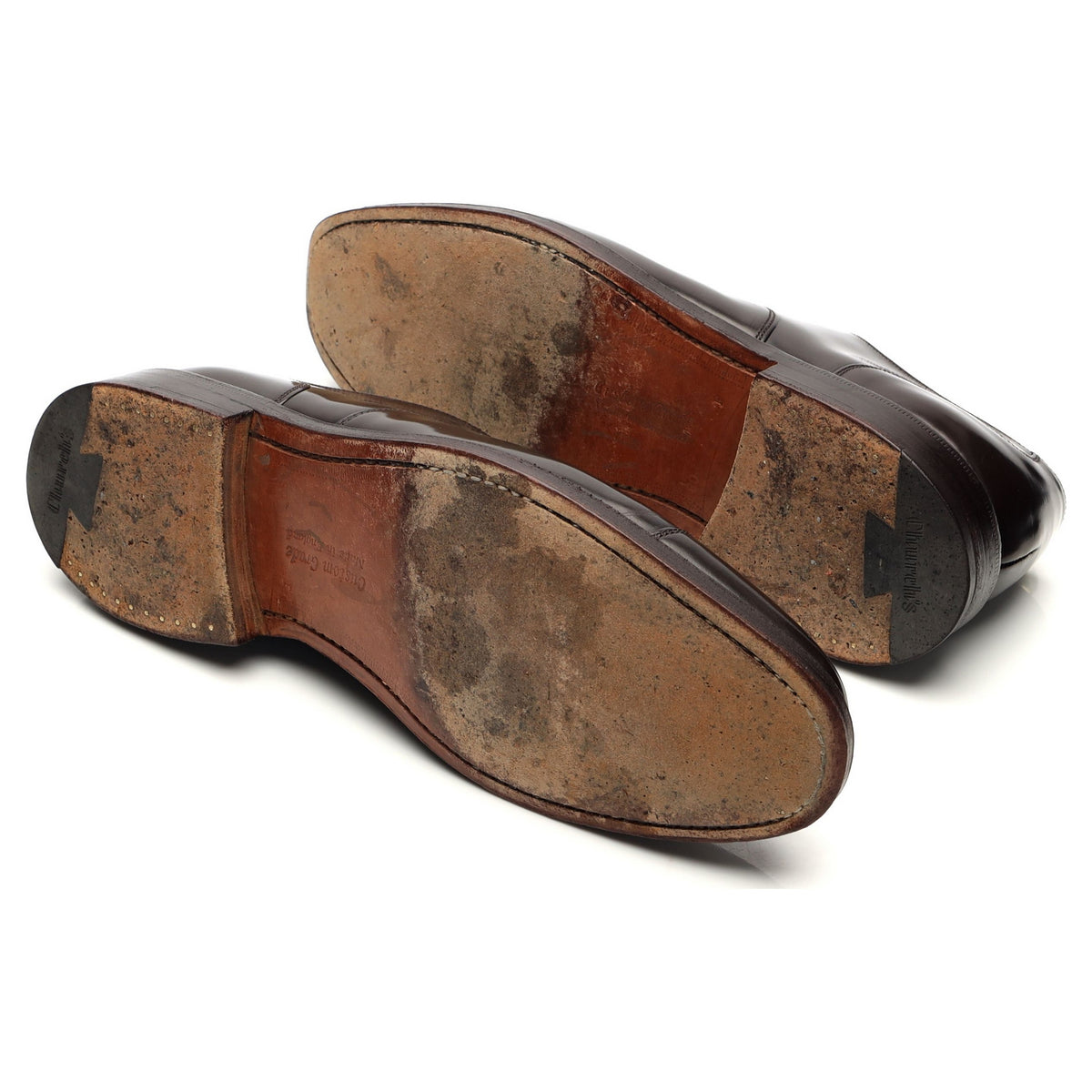 &#39;Lancaster&#39; Dark Brown Leather Oxford UK 8 F