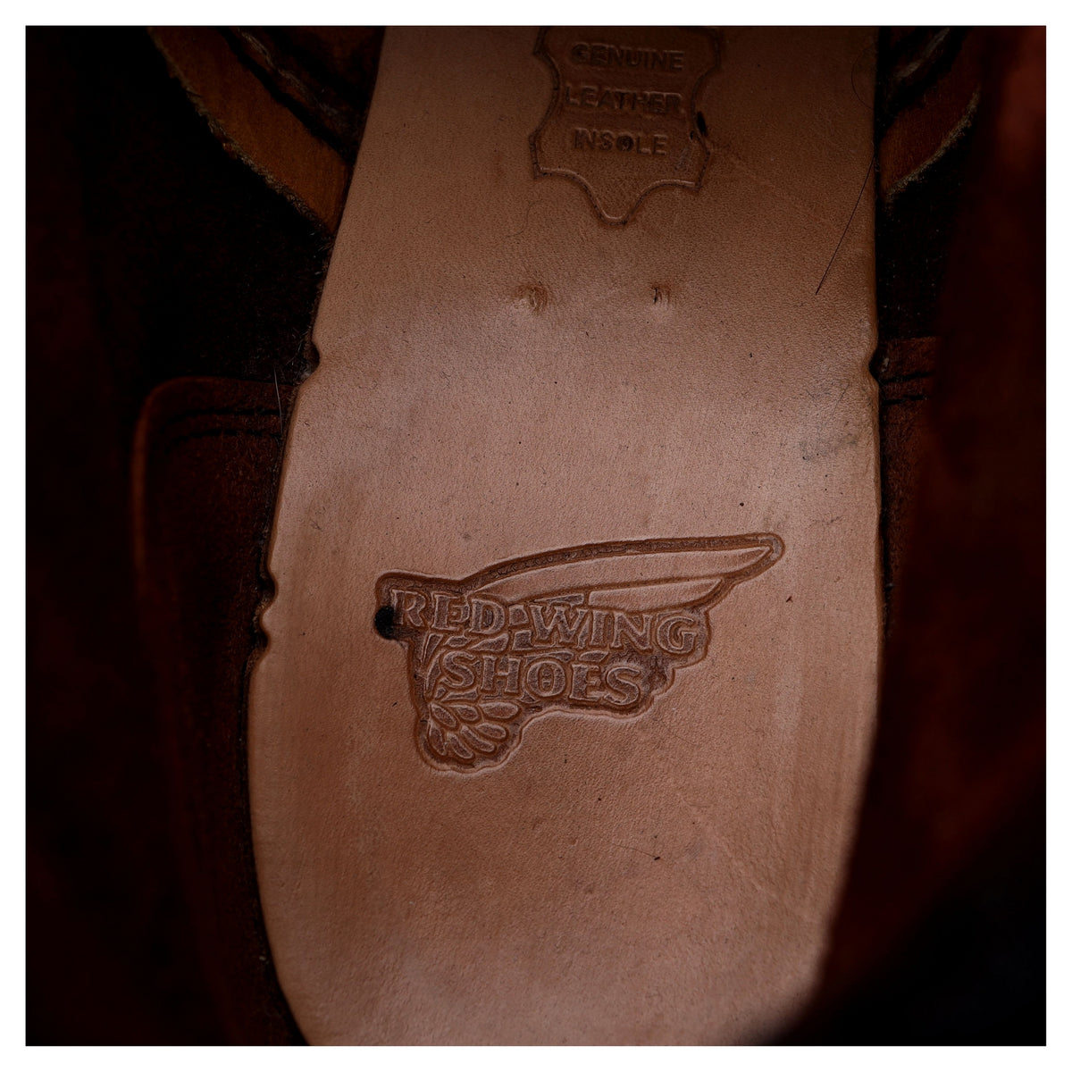 &#39;8146&#39; Dark Brown Leather Moc Toe Boots UK 6 US 7 D