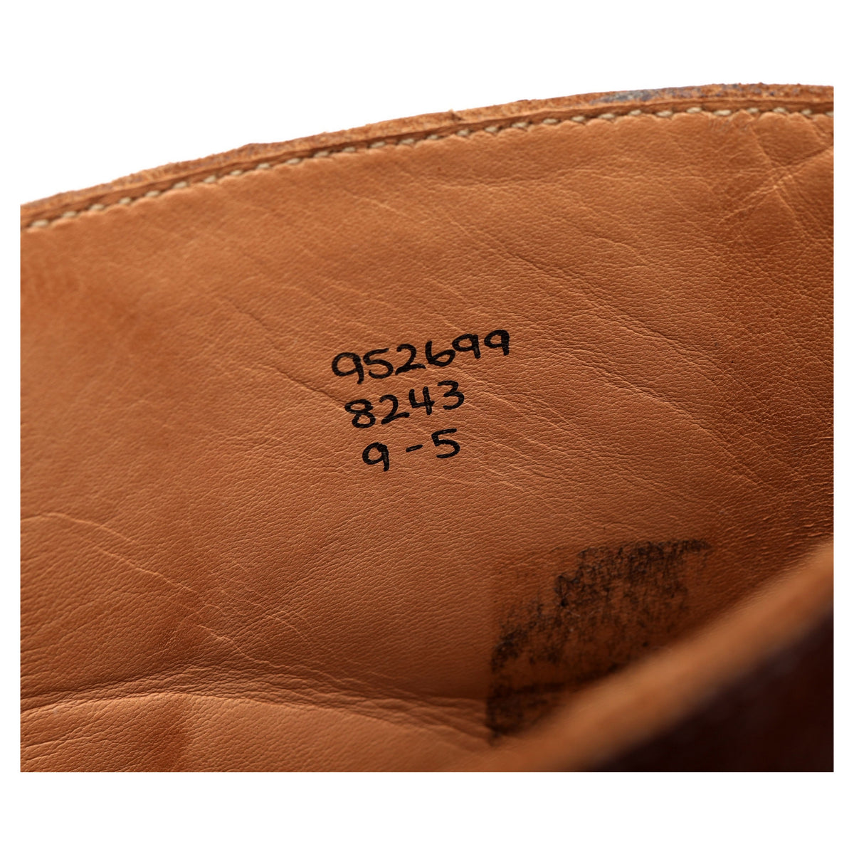 The Bureau Belfast &#39;8243&#39; Tan Brown Horween Leather Super Boots UK 9