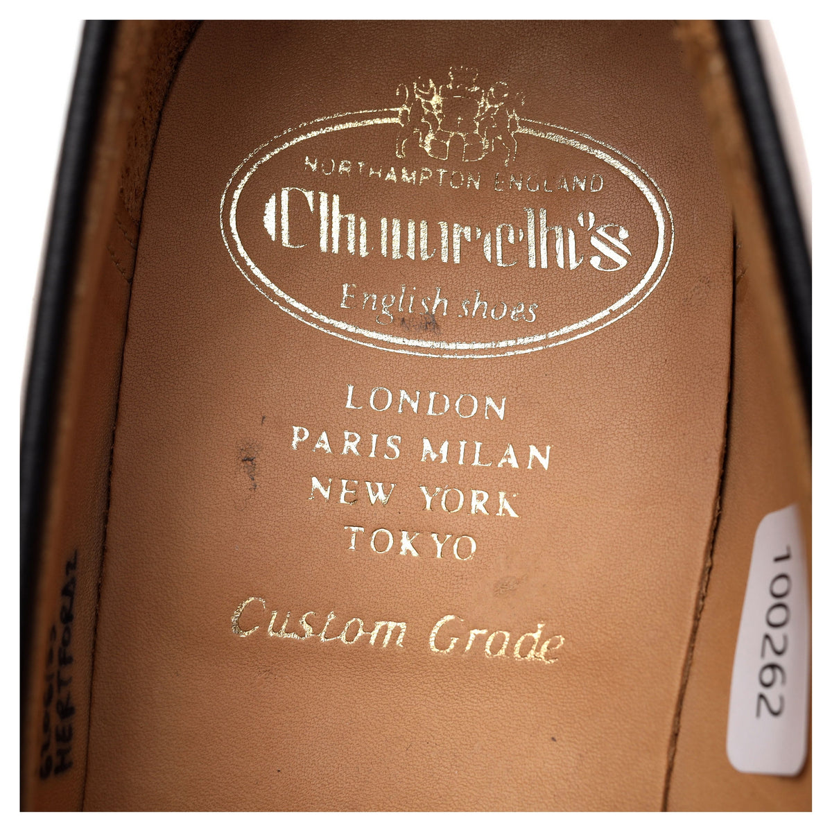 &#39;Hertford 2&#39; Tan Brown Leather Loafers UK 7 F