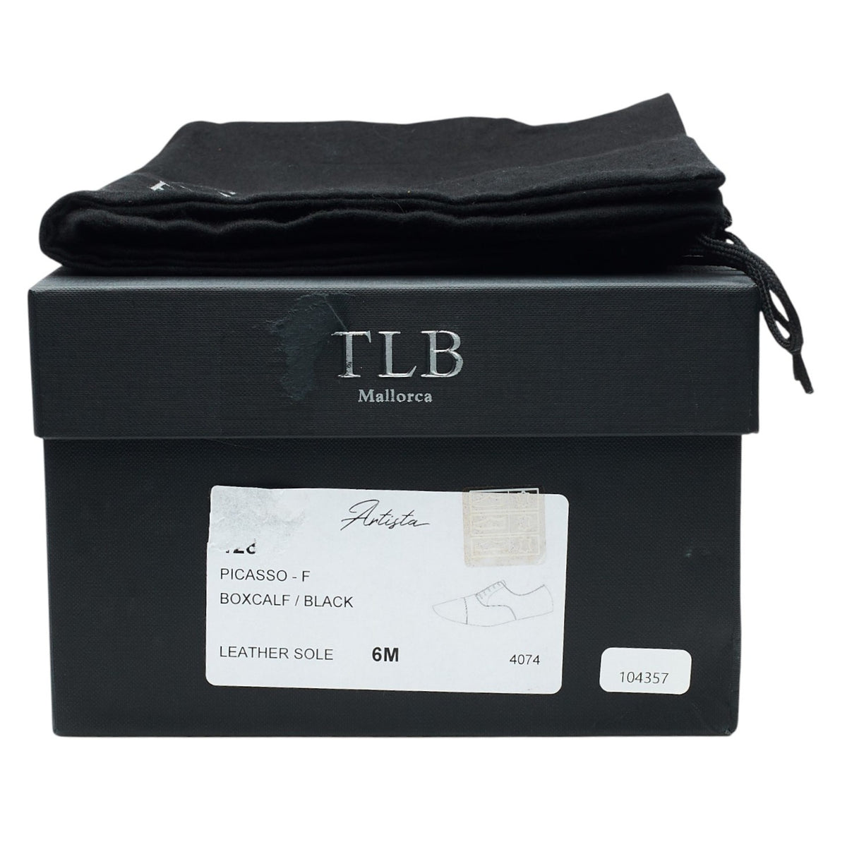 '128 Artista' Black Leather Oxford UK 6 F