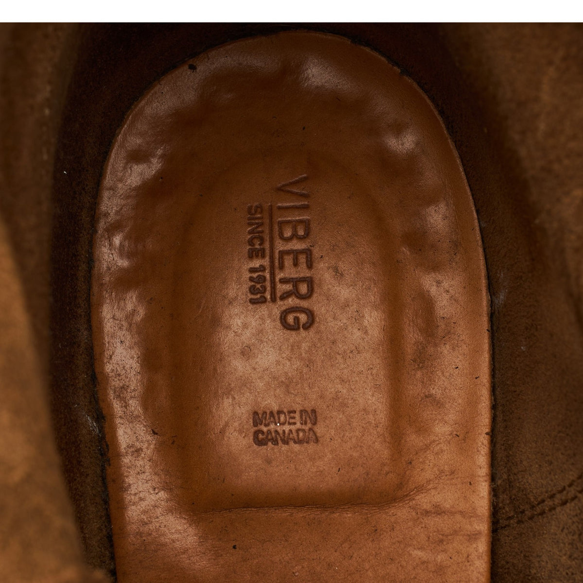 Brown Leather Service Boots UK 10.5 E