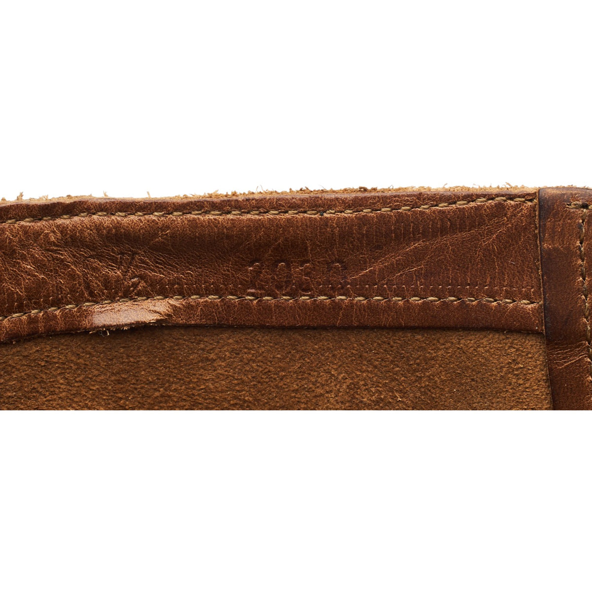 Brown Leather Service Boots UK 10.5 E