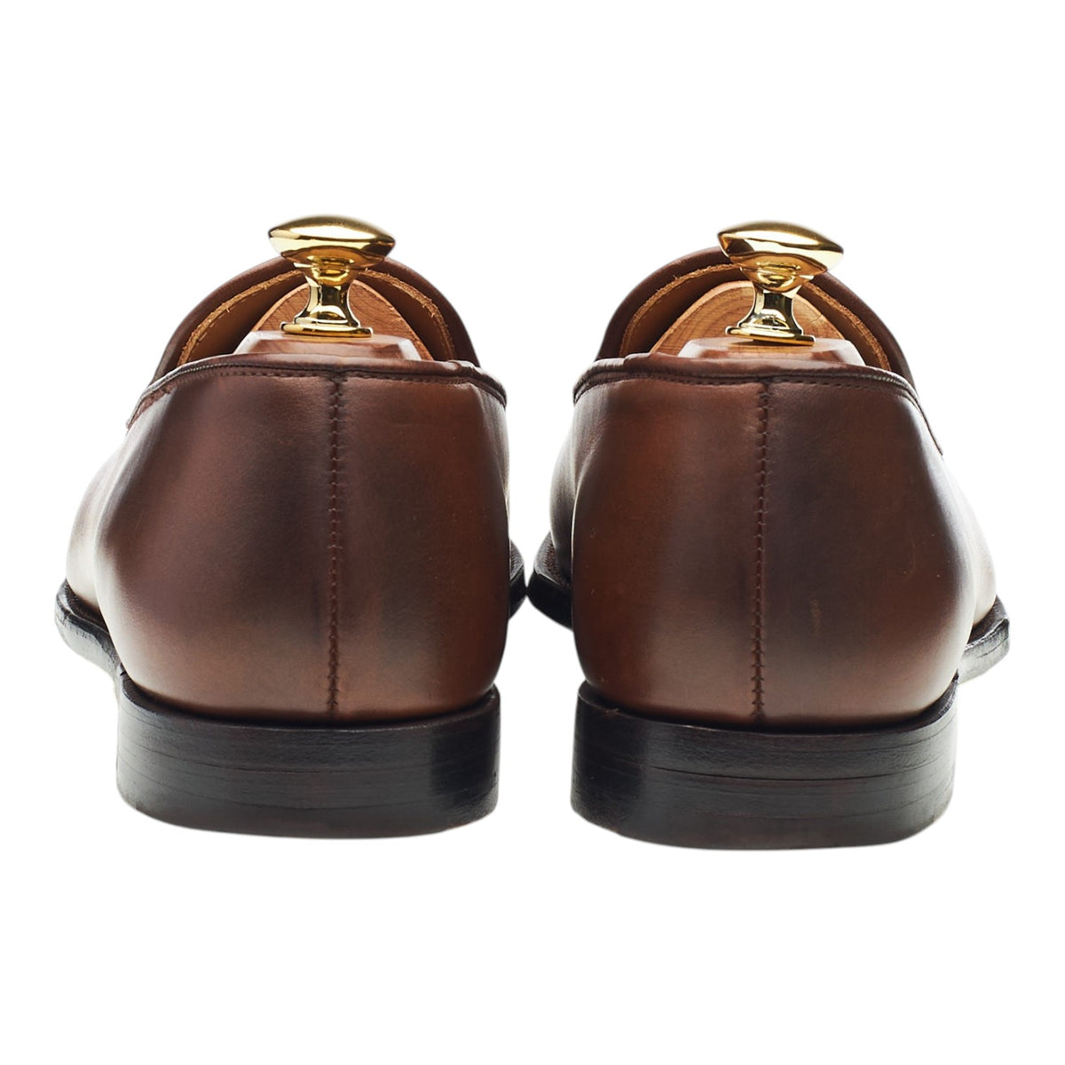 'Kensington 8' Dark Brown Leather Loafers UK 6.5 E