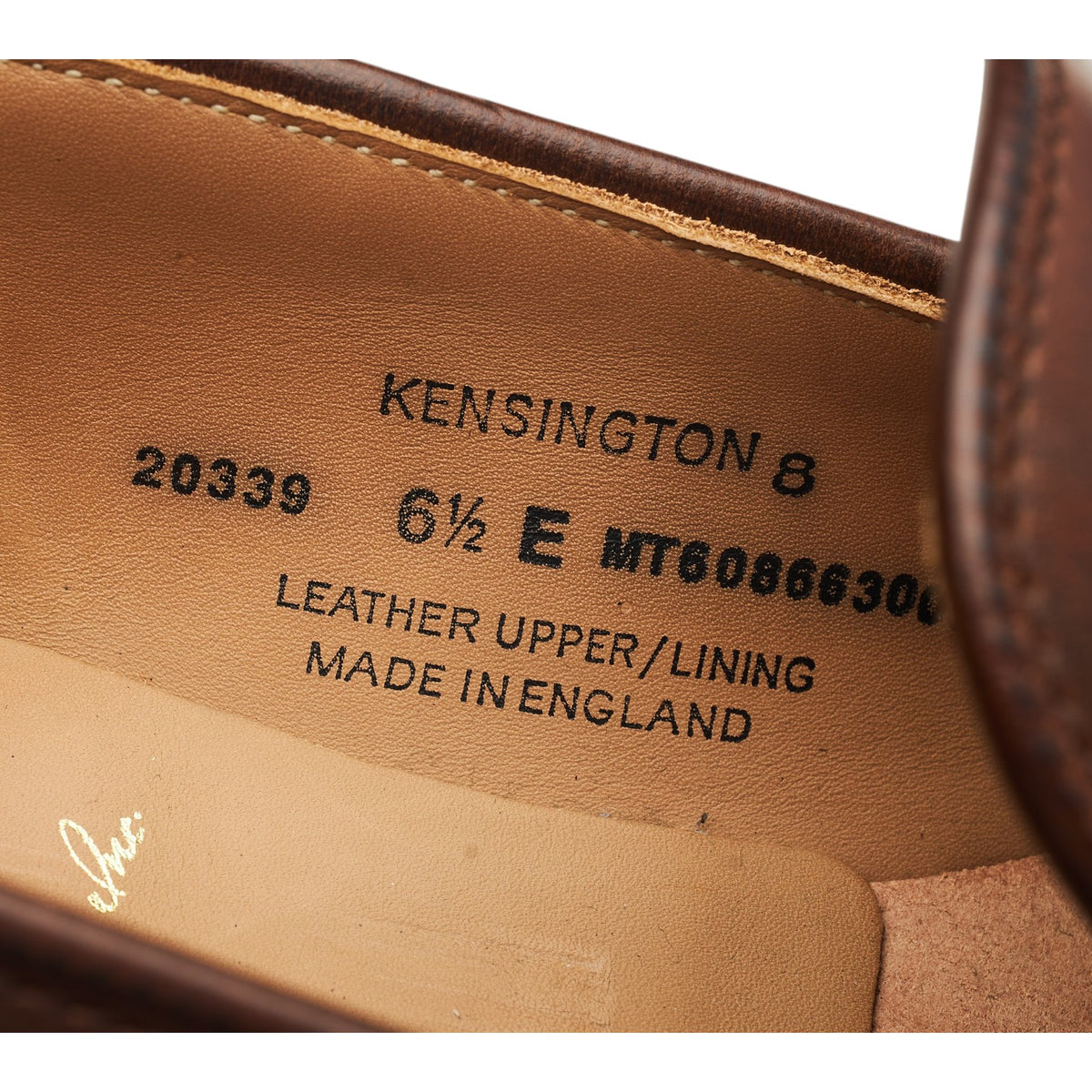 'Kensington 8' Dark Brown Leather Loafers UK 6.5 E