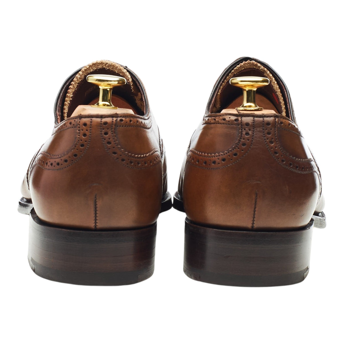 Imperial 'Sandringham' Brown Leather Oxford Brogues UK 8 G