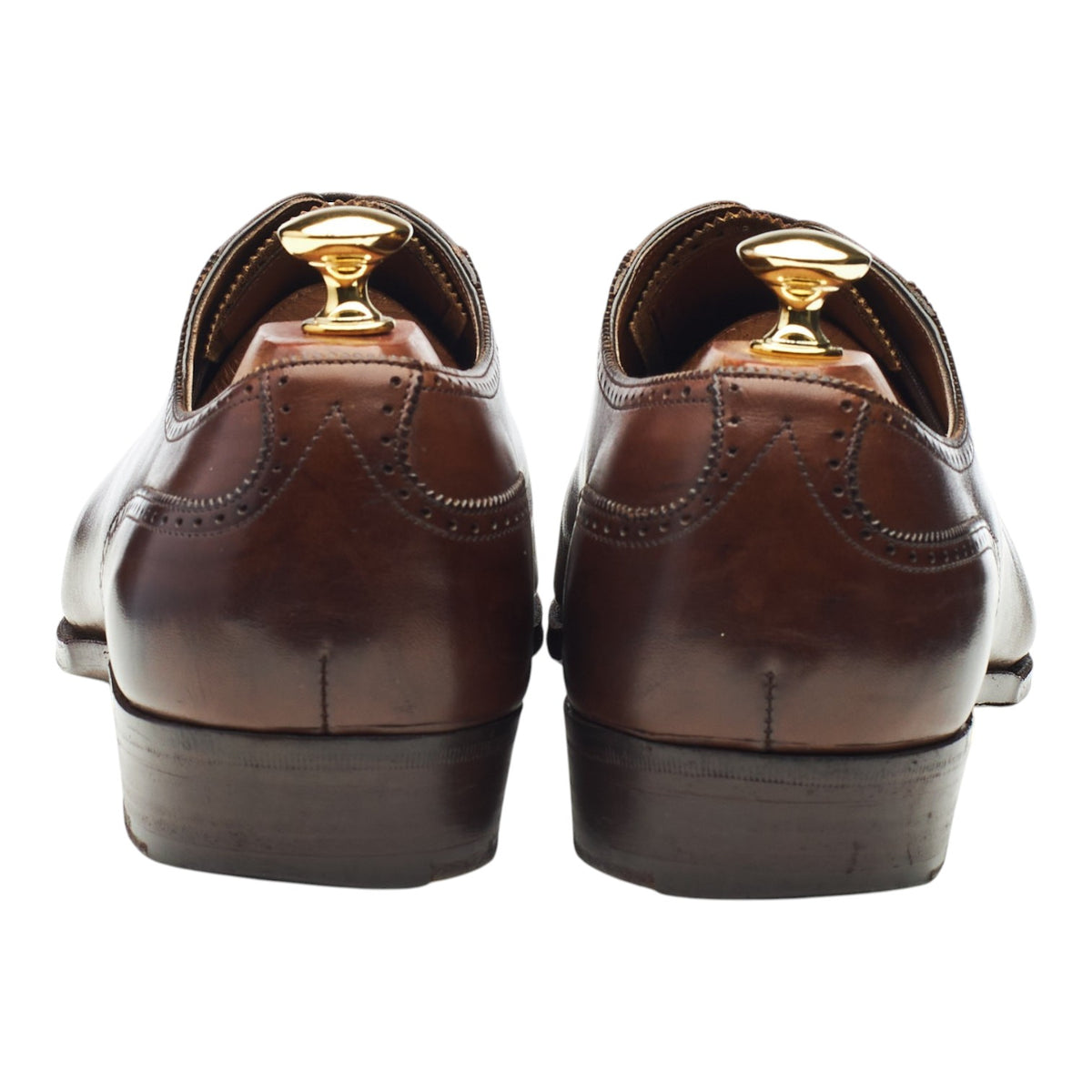 Top Drawer MTO 'Canterbury' Dark Brown Leather Oxford Semi Brogues UK 9 F