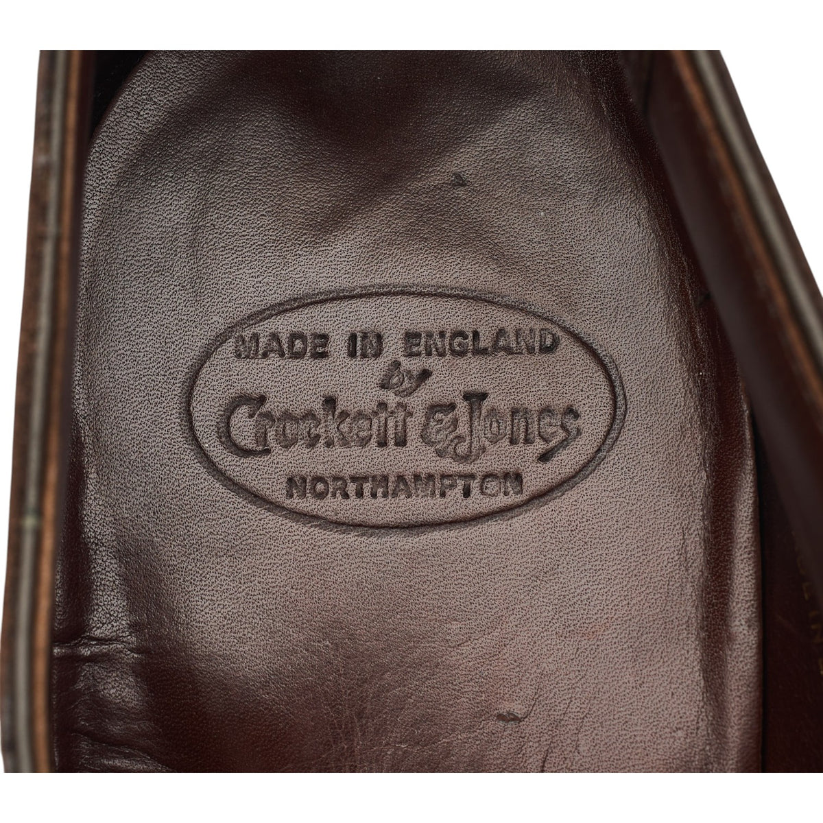 'Savile' Dark Brown Leather Monk Strap UK 7 E
