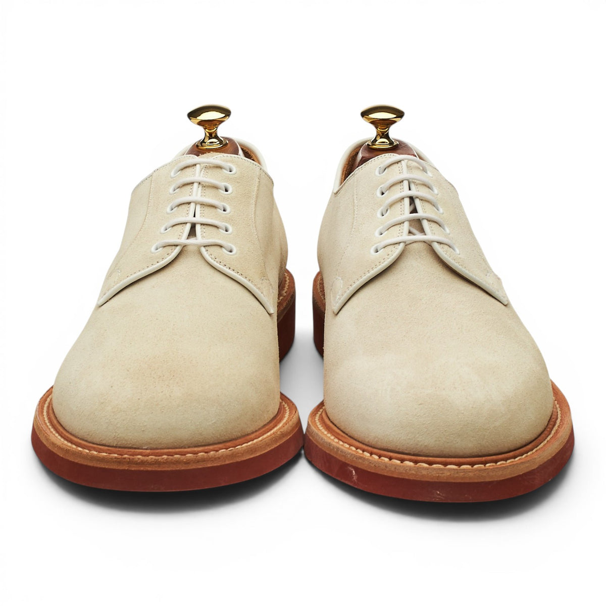 'Fulbeck' White Suede Derby UK 9.5 G