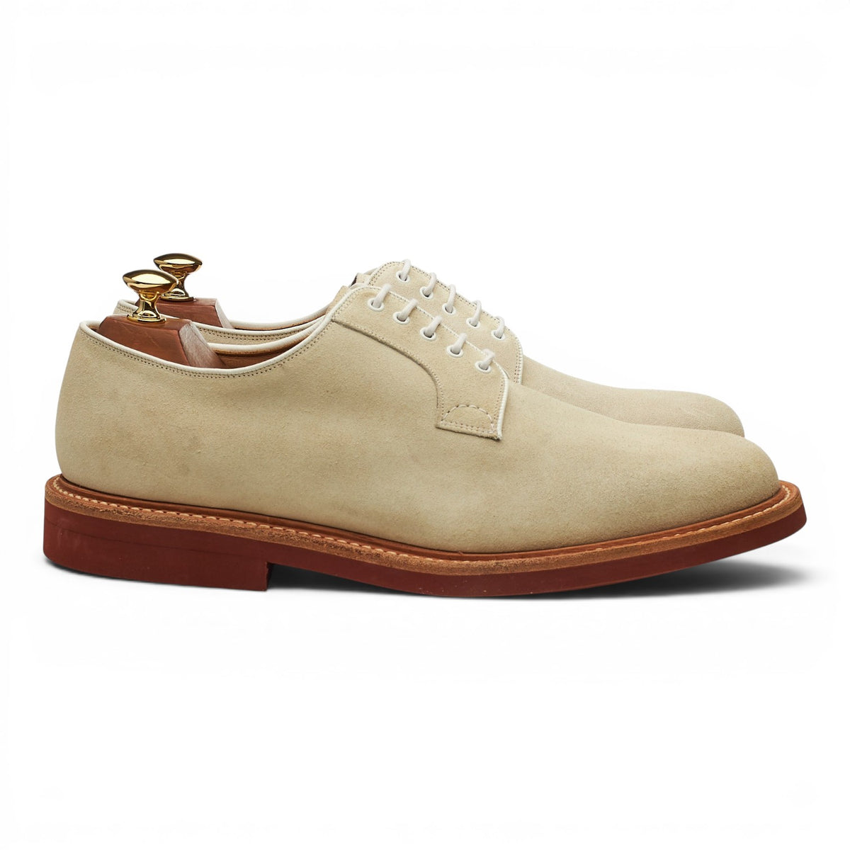 'Fulbeck' White Suede Derby UK 9.5 G