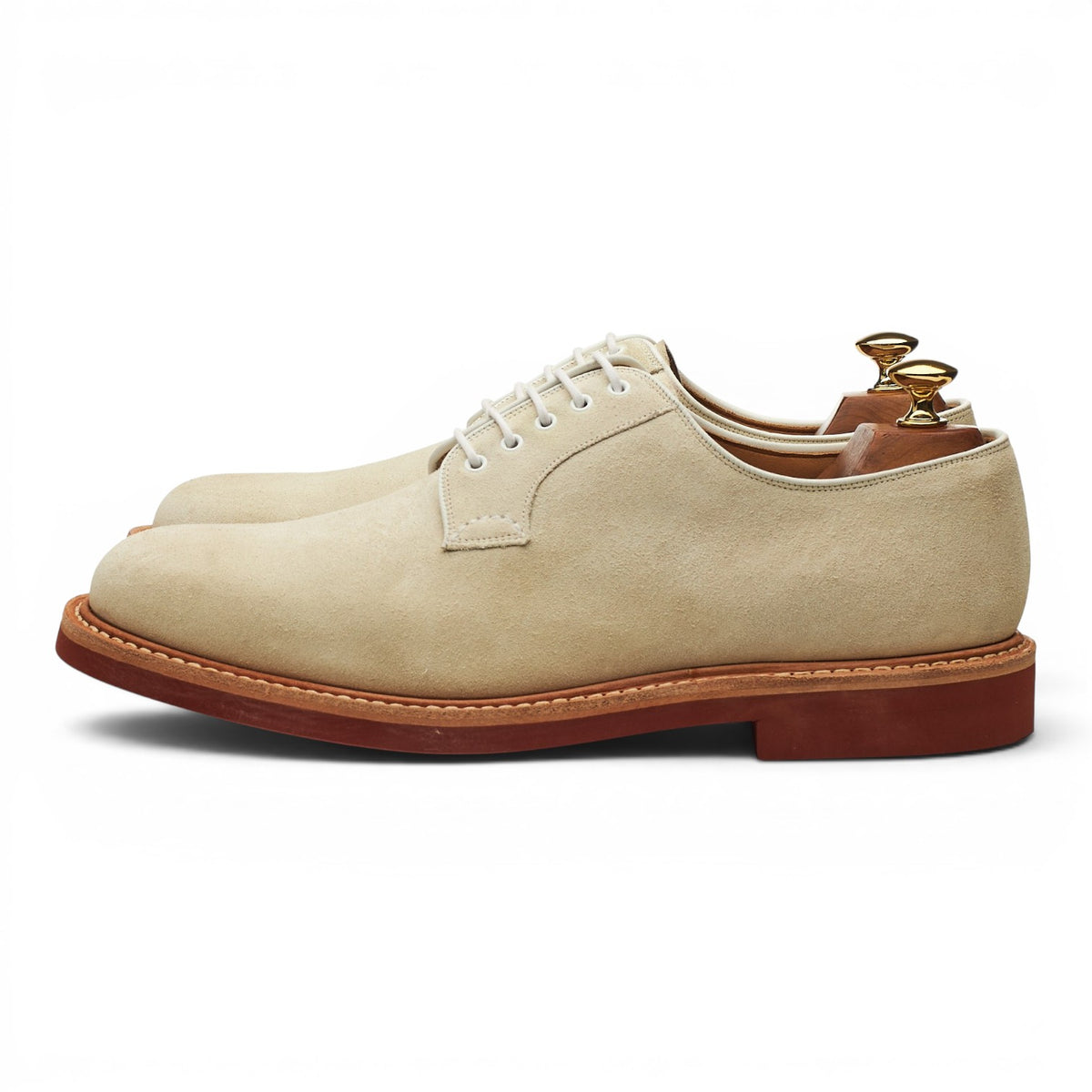 'Fulbeck' White Suede Derby UK 9.5 G