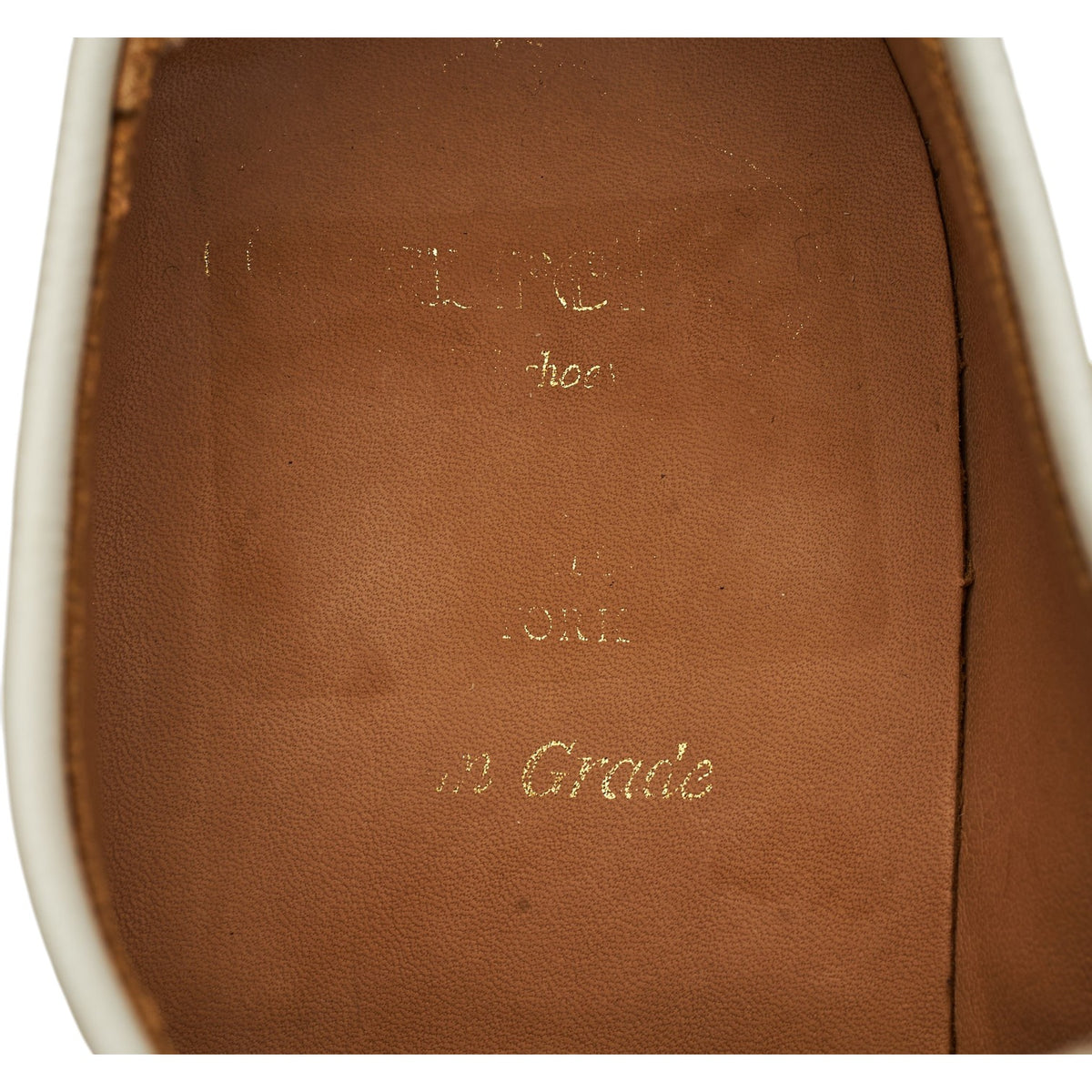 'Fulbeck' White Suede Derby UK 9.5 G
