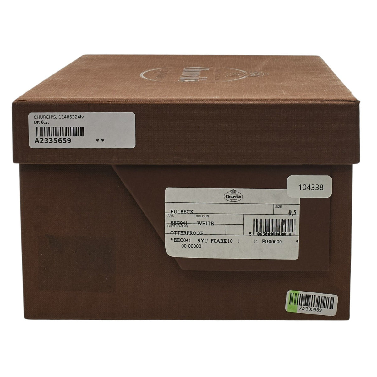 'Fulbeck' White Suede Derby UK 9.5 G