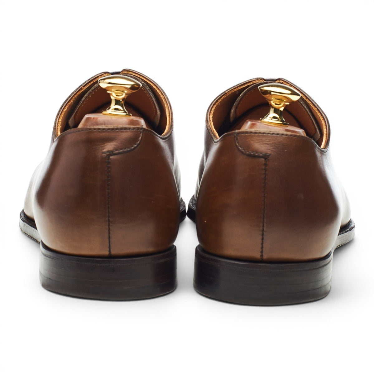 'Alex' Dark Brown Leather Wholecut Oxford UK 10 E