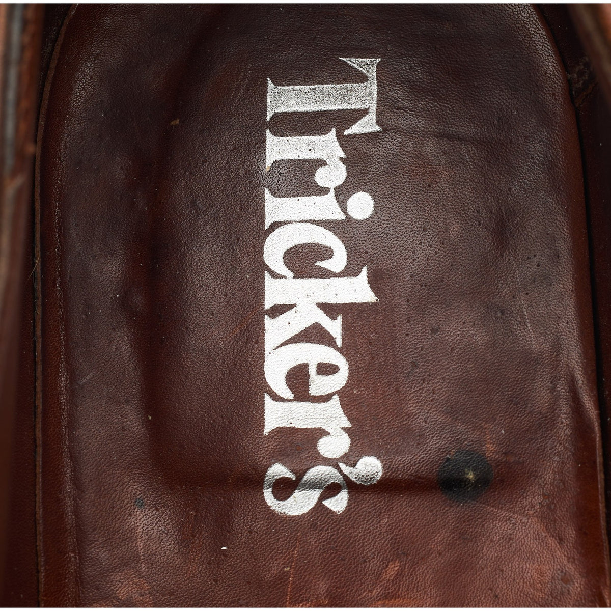 'Ash' Tan Brown Leather Oxford UK 10 F