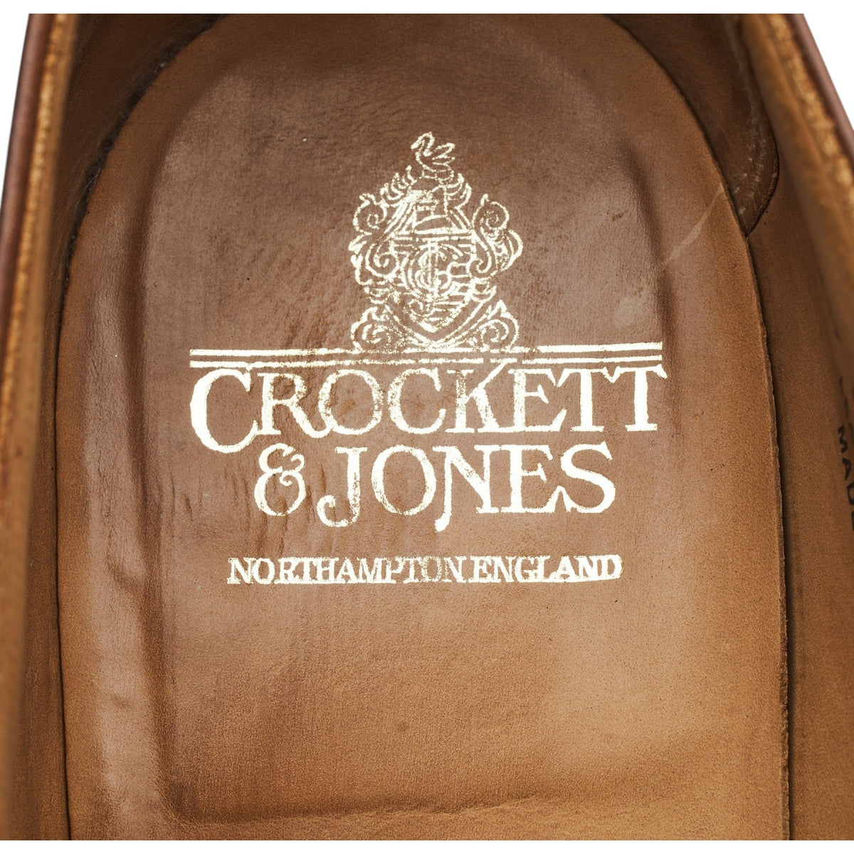 'Edgware' Dark Brown Leather Oxford Brogues UK 10 E