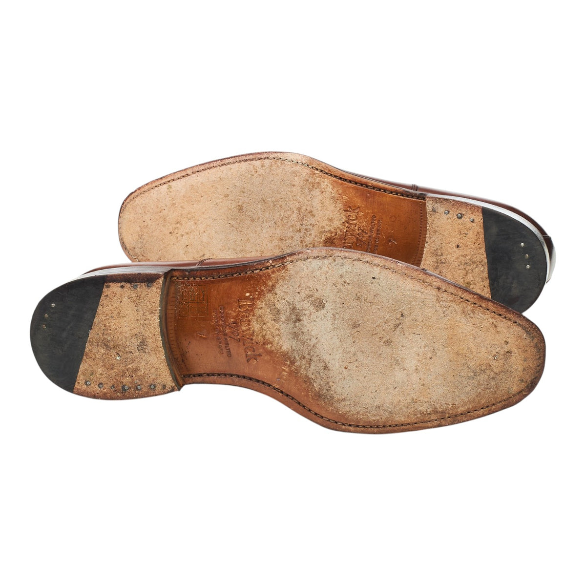 '5217' Dark Brown Leather Oxford UK 7