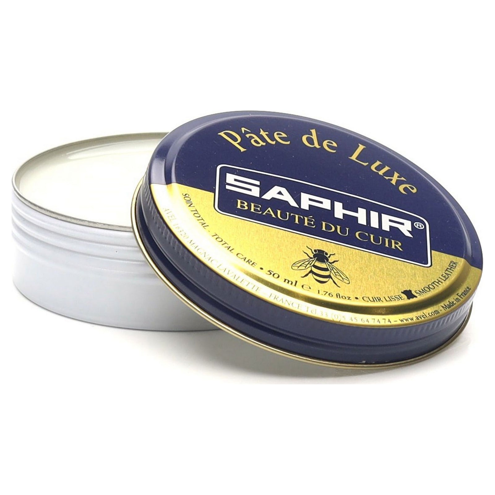 Saphir Beaute DU Cuir Creme Surfine Shoe Polish 50ml (74 Different