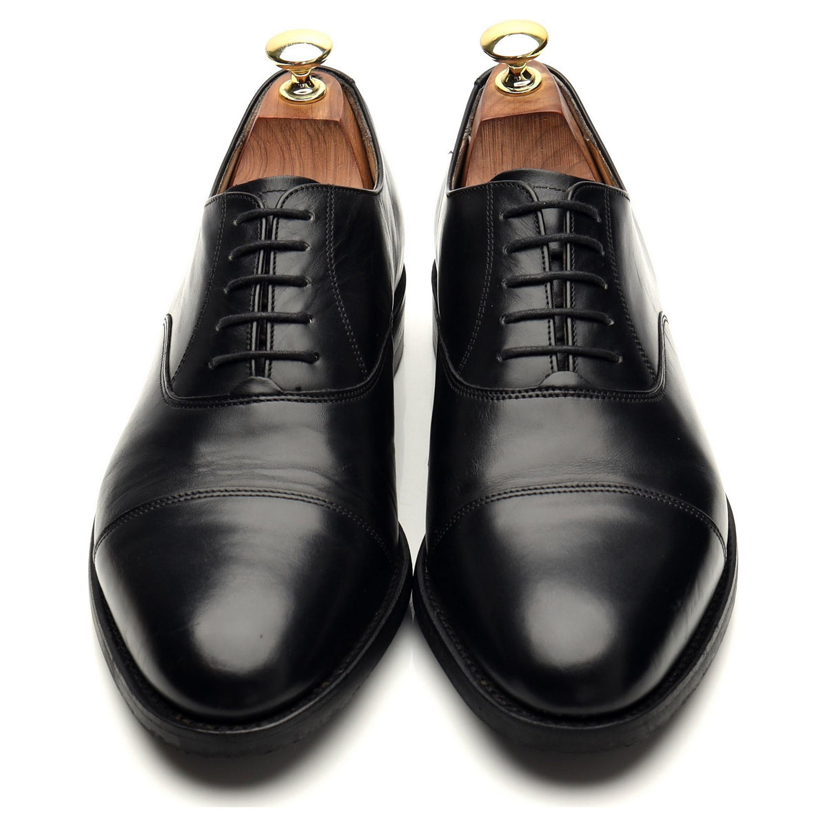 Black Leather Oxford UK 7.5 E