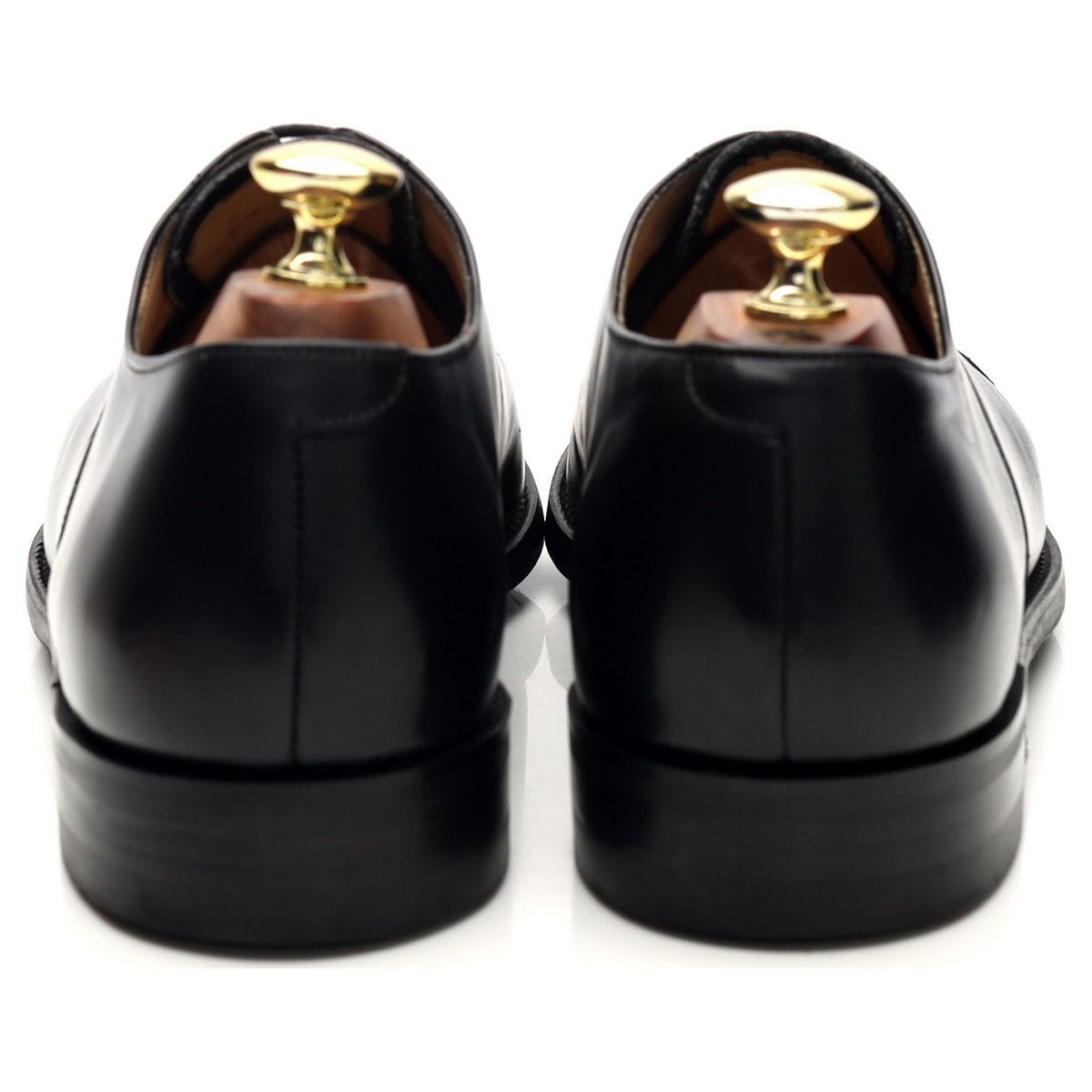 Black Leather Oxford UK 7.5 E