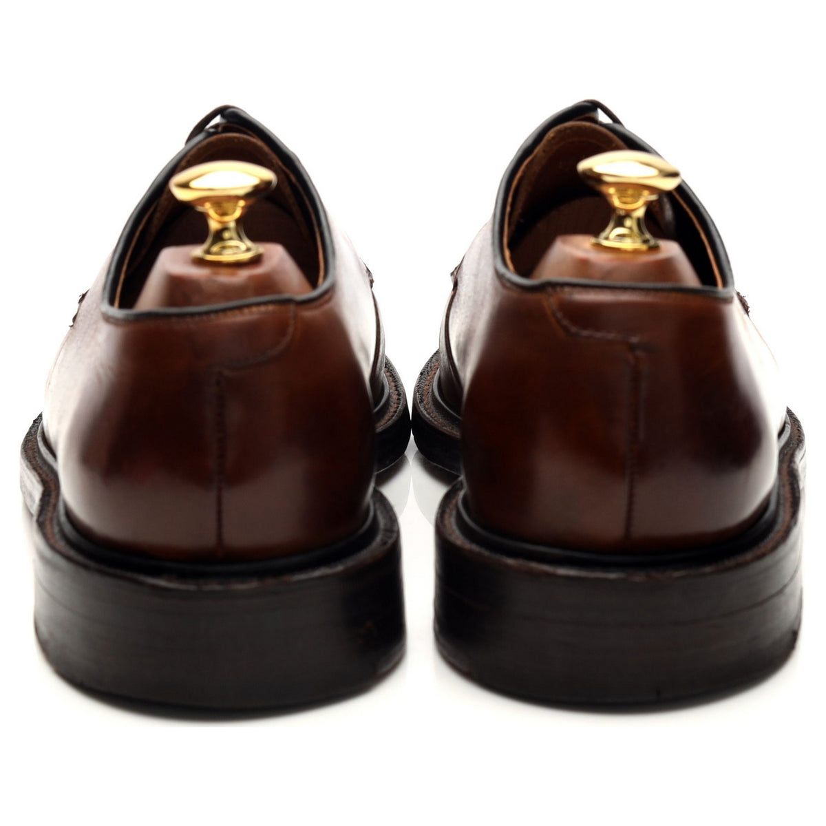 Brown Leather Derby UK 8 F
