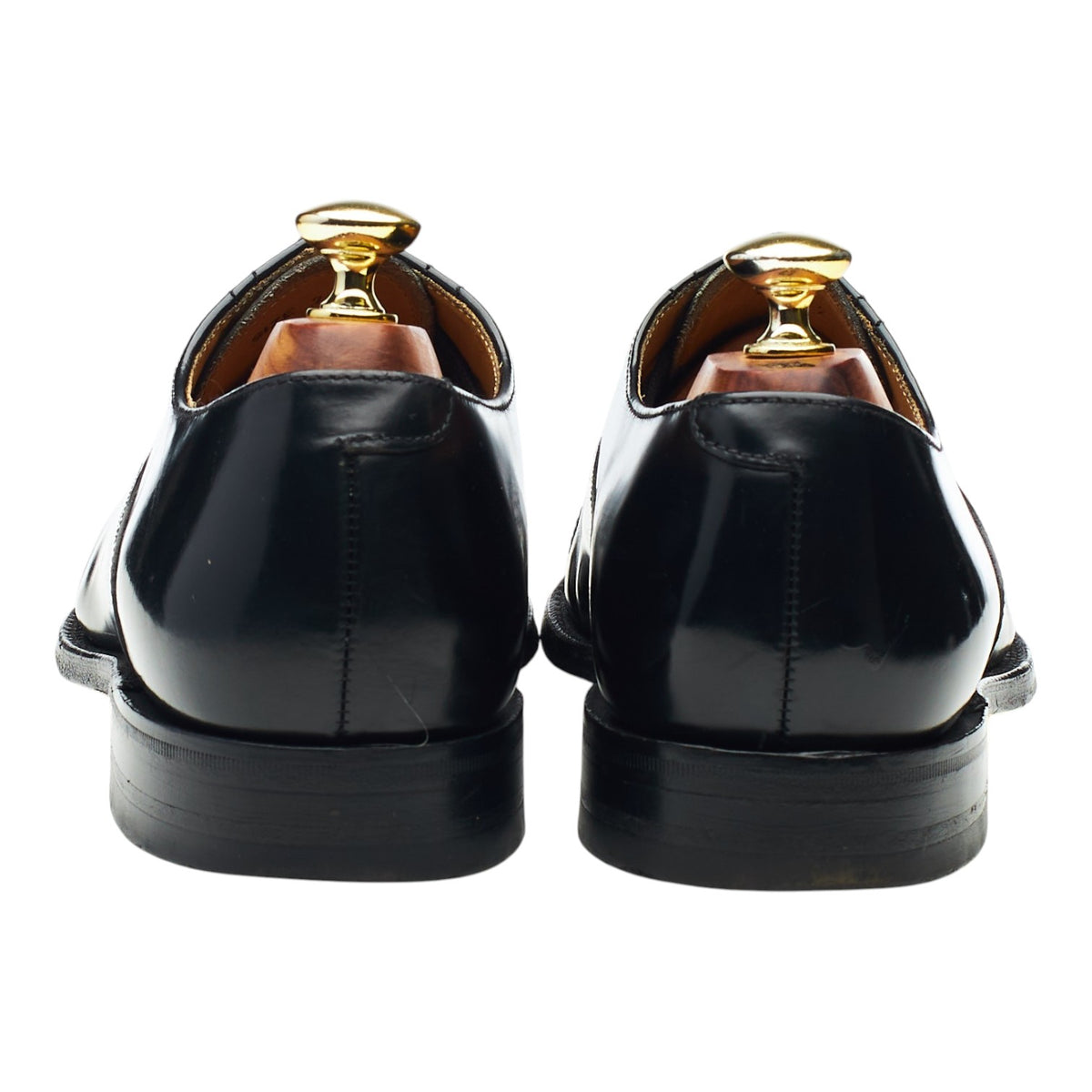 'Oban' Black Leather Oxford Brogues UK 7 F