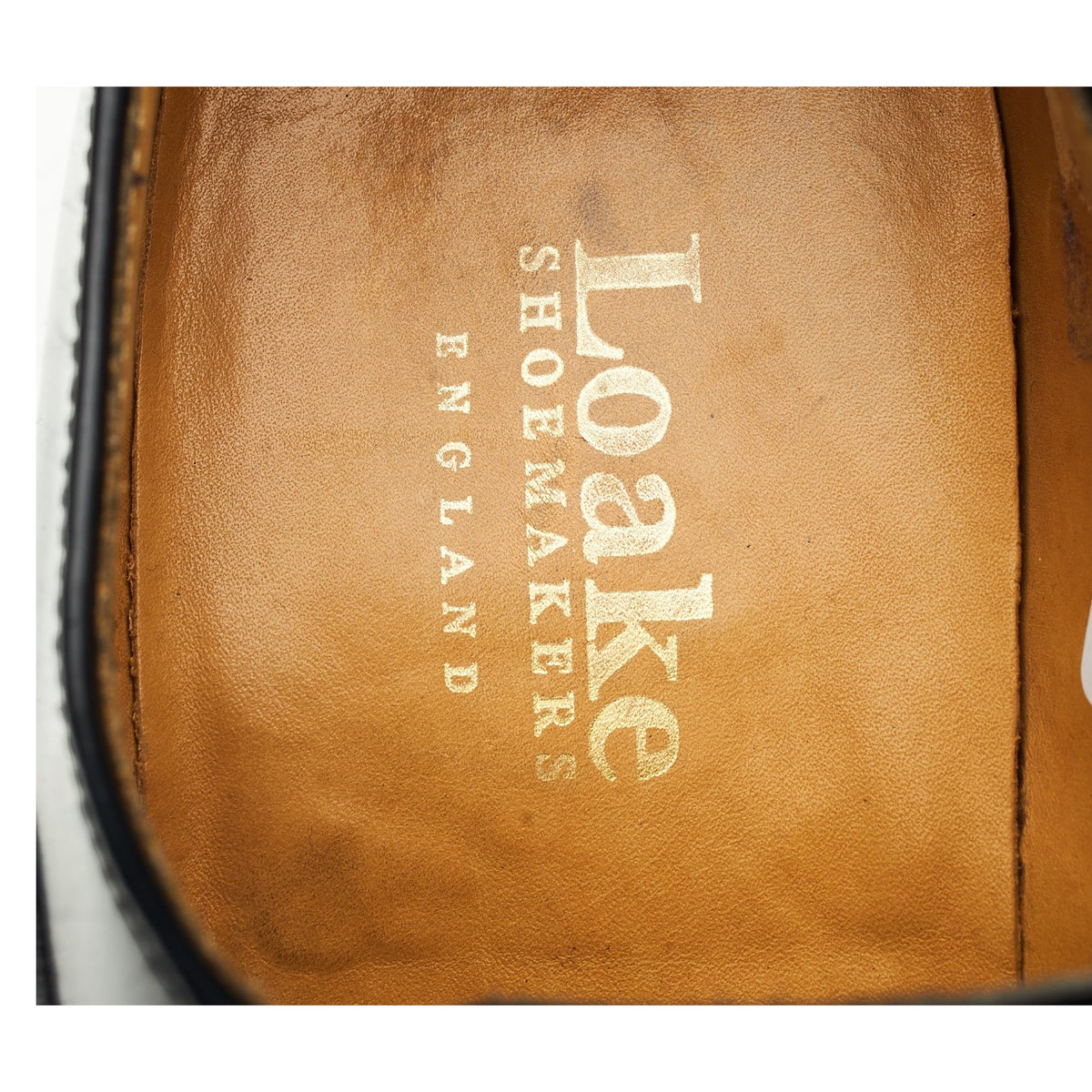 'Oban' Black Leather Oxford Brogues UK 7 F
