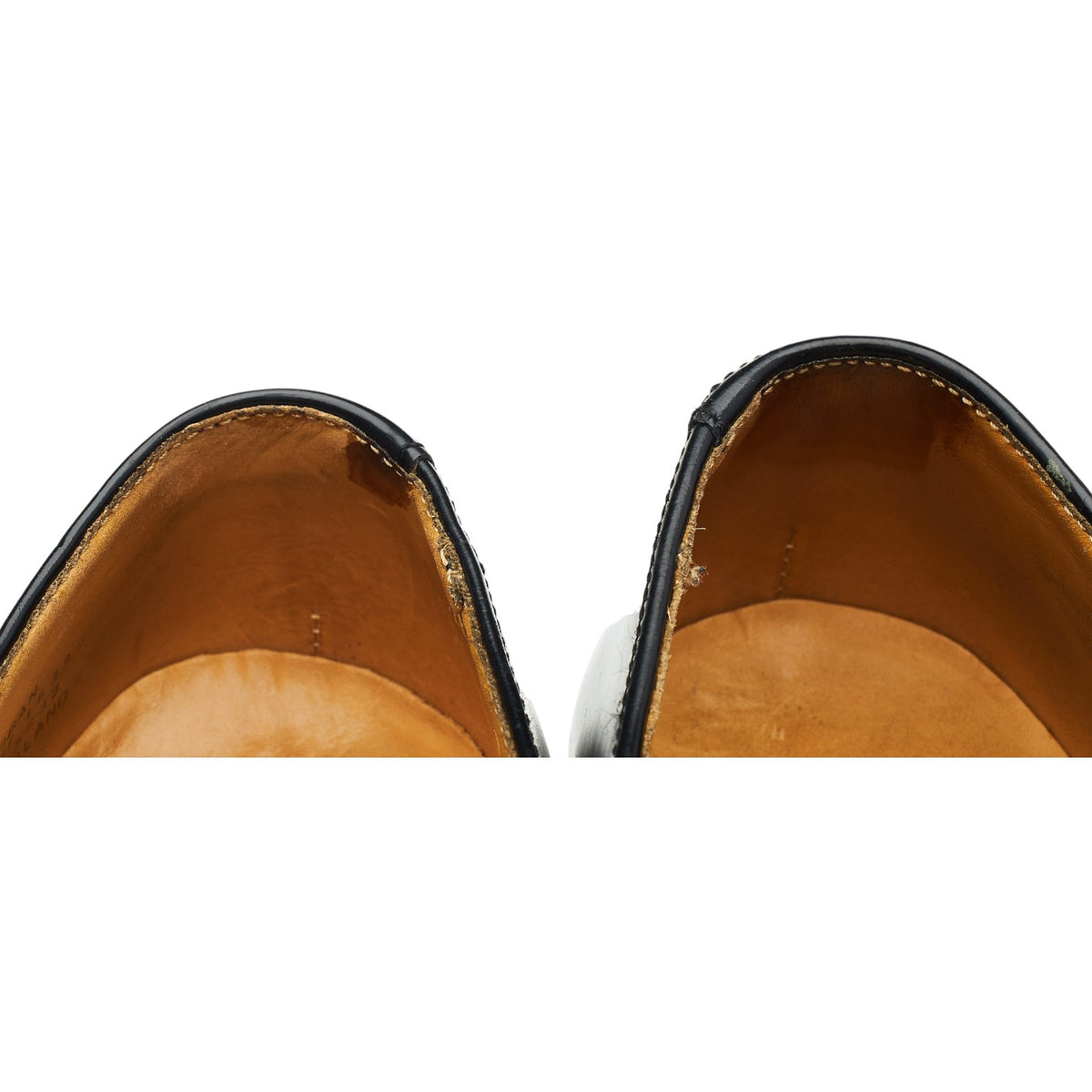 'Oban' Black Leather Oxford Brogues UK 7 F