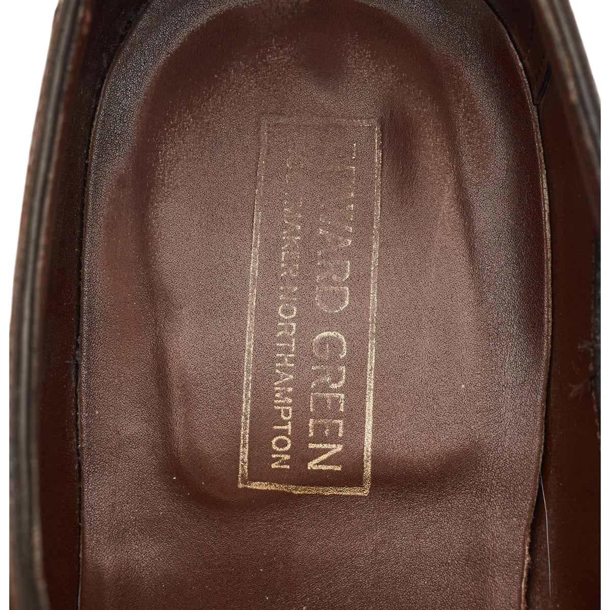 'Oundle' Brown Leather Monk Strap UK 7.5 E