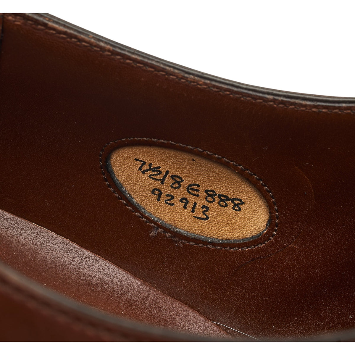 'Oundle' Brown Leather Monk Strap UK 7.5 E