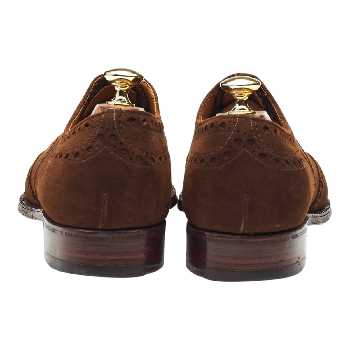 'Buck' Brown Suede Oxford Brogues UK 8 F