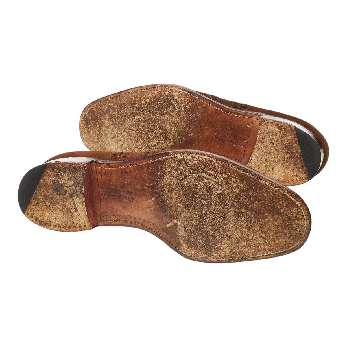 'Buck' Brown Suede Oxford Brogues UK 8 F
