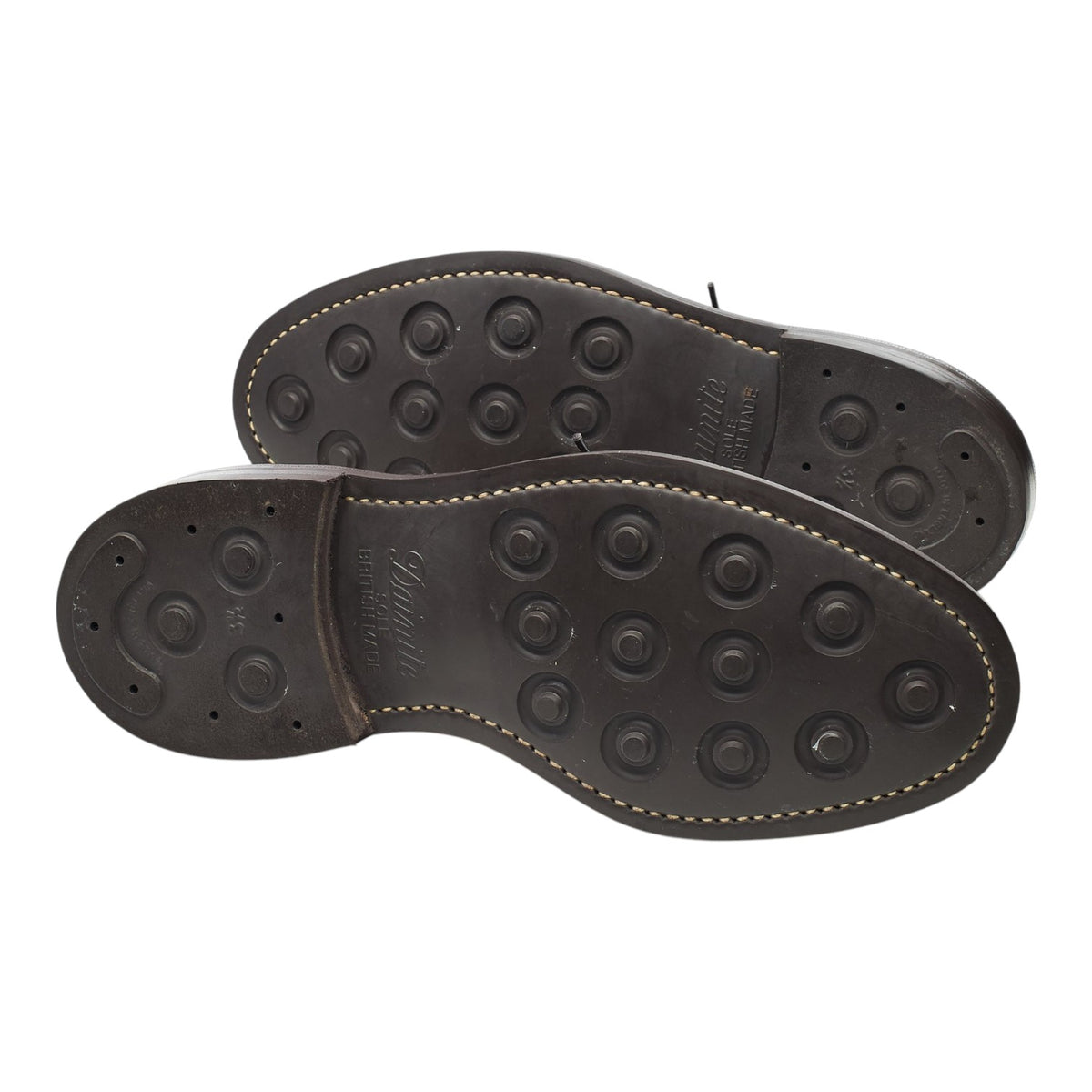 'Bourton' Dark Brown Leather Derby Brogues UK 6.5
