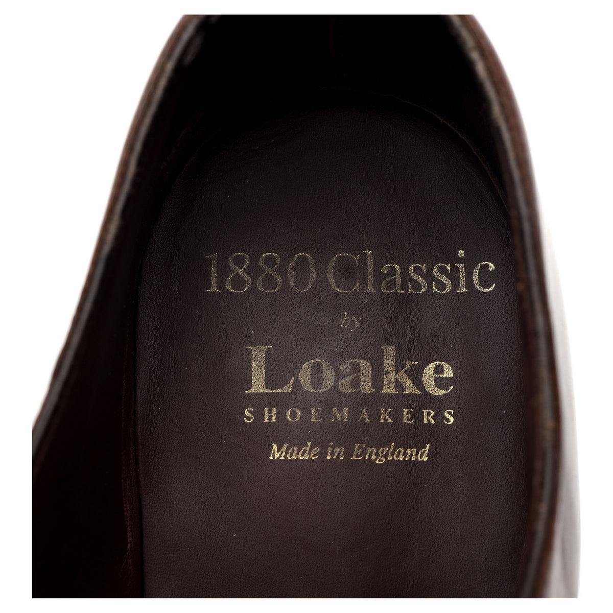 1880 &#39;Aldwych&#39; Dark Brown Leather Oxford UK 11.5 F