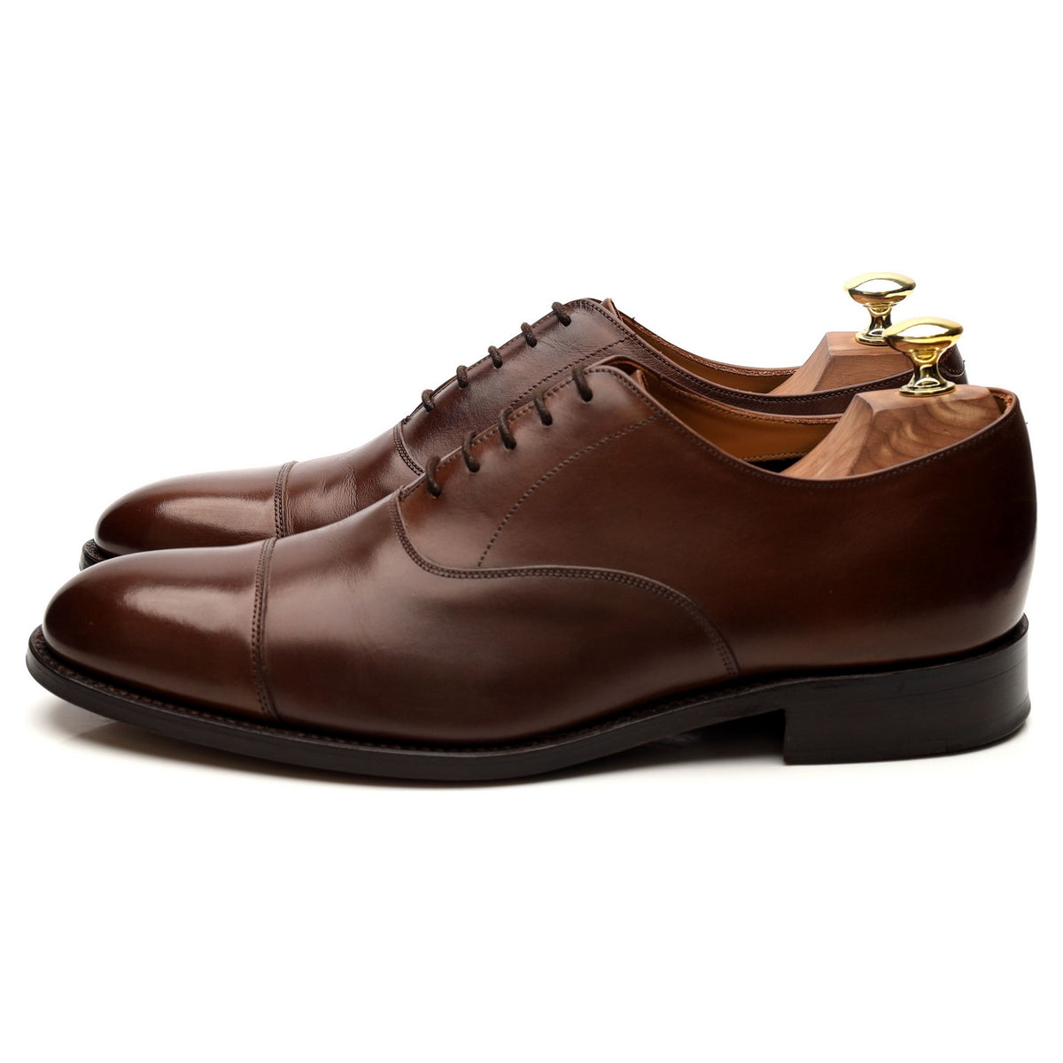 &#39;Mayfair&#39; Brown Leather Oxford UK 8 F