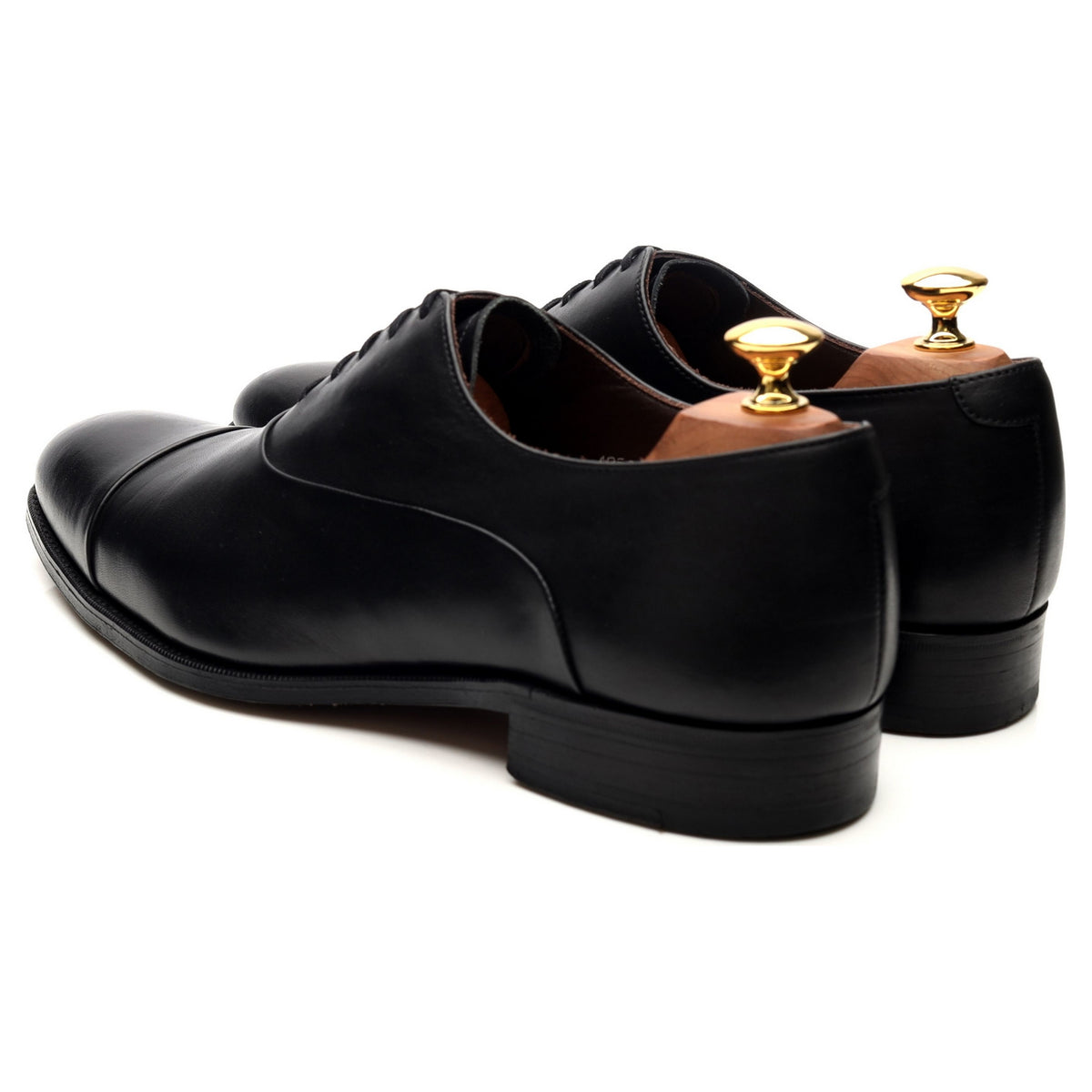 Black Leather Oxford UK 8 F