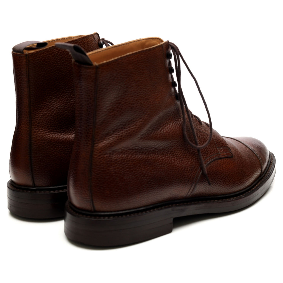 &#39;Coniston&#39; Brown Leather Boots UK 9.5 E