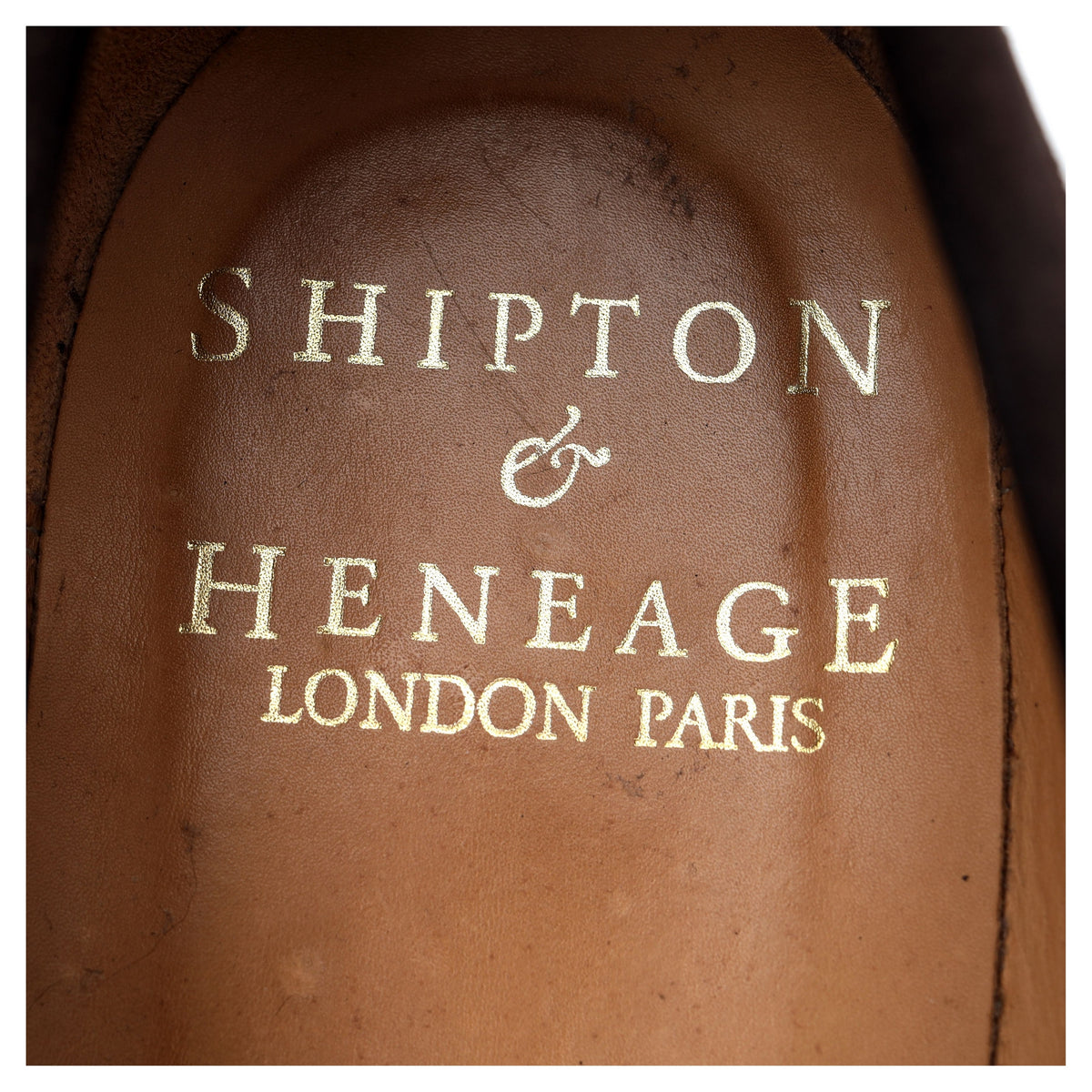 Shipton &amp; Heneage &#39;Arran&#39; Dark Brown Suede Loafers UK 11 F