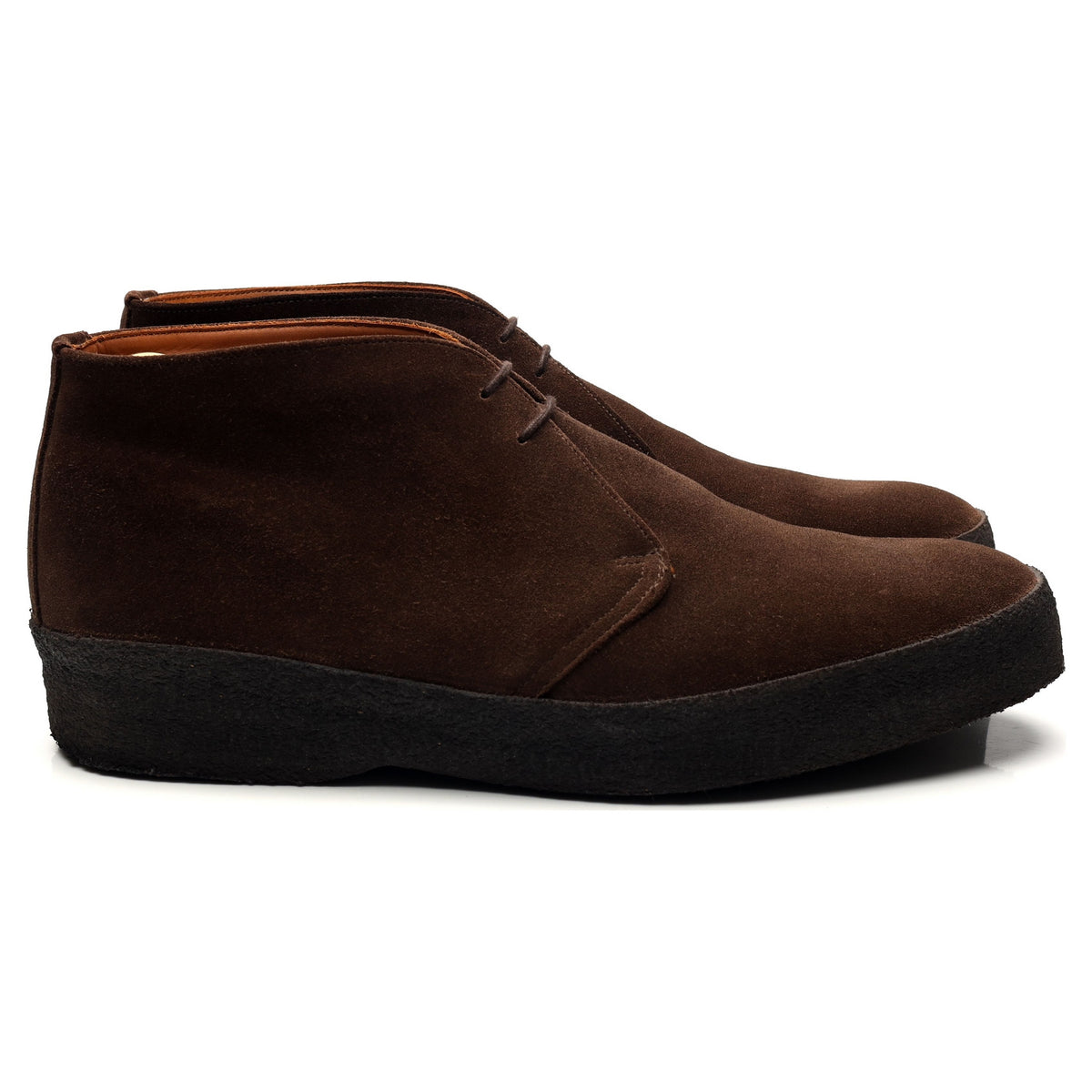 &#39;Hi-Top&#39; Brown Suede Chukka Boots UK 12 F