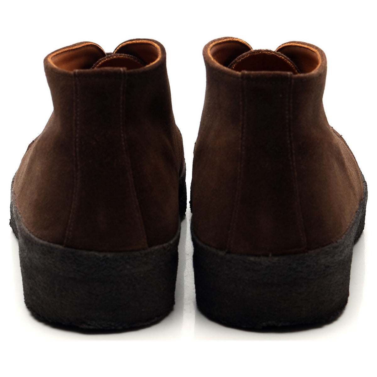 &#39;Hi-Top&#39; Brown Suede Chukka Boots UK 12 F