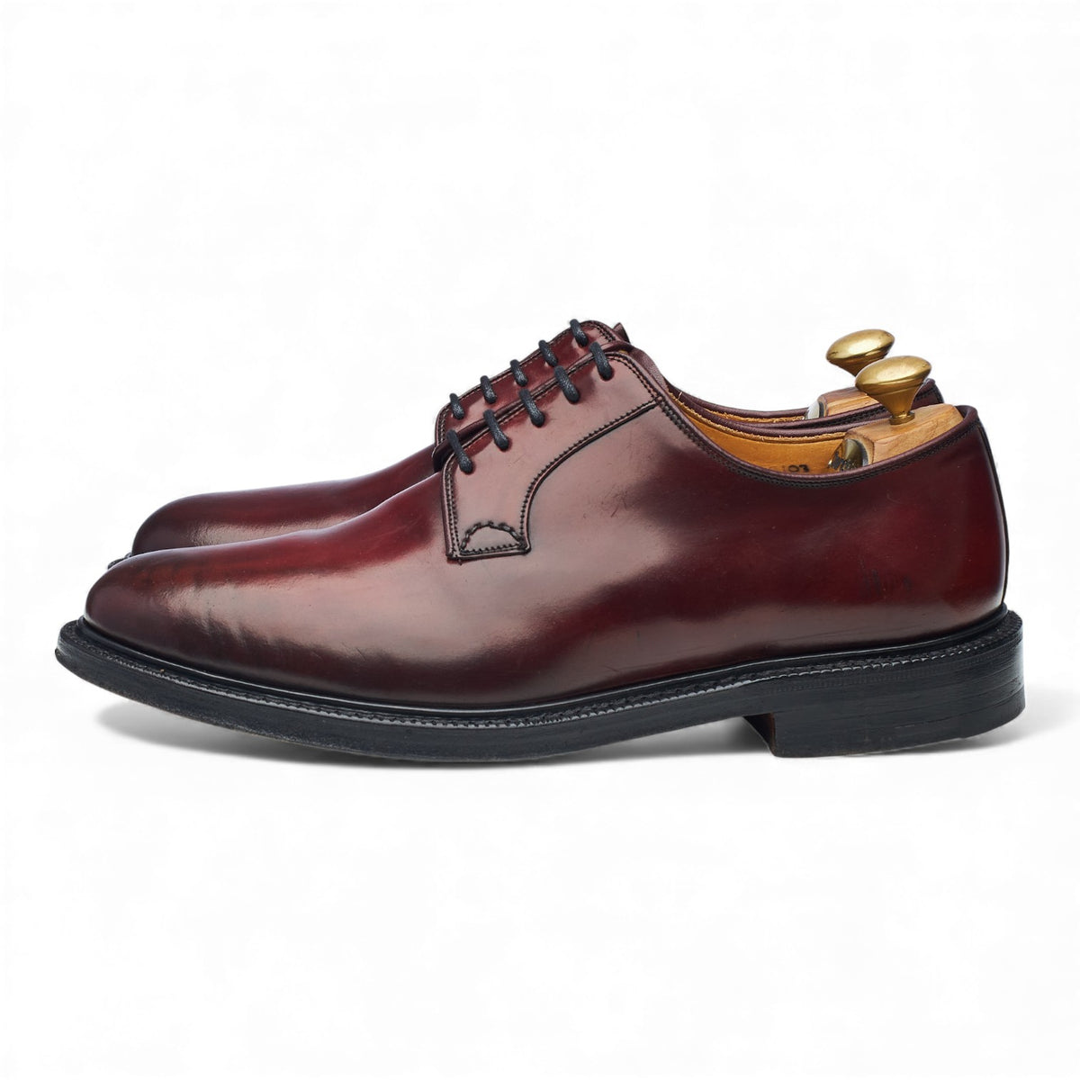 'Shannon' Burgundy Cordovan Leather Derby UK 7.5 G