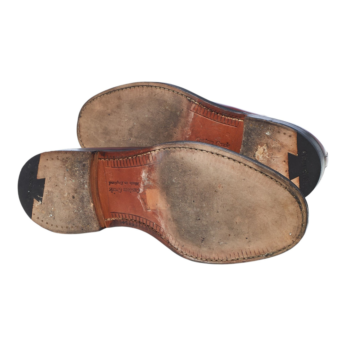 'Shannon' Burgundy Cordovan Leather Derby UK 7.5 G