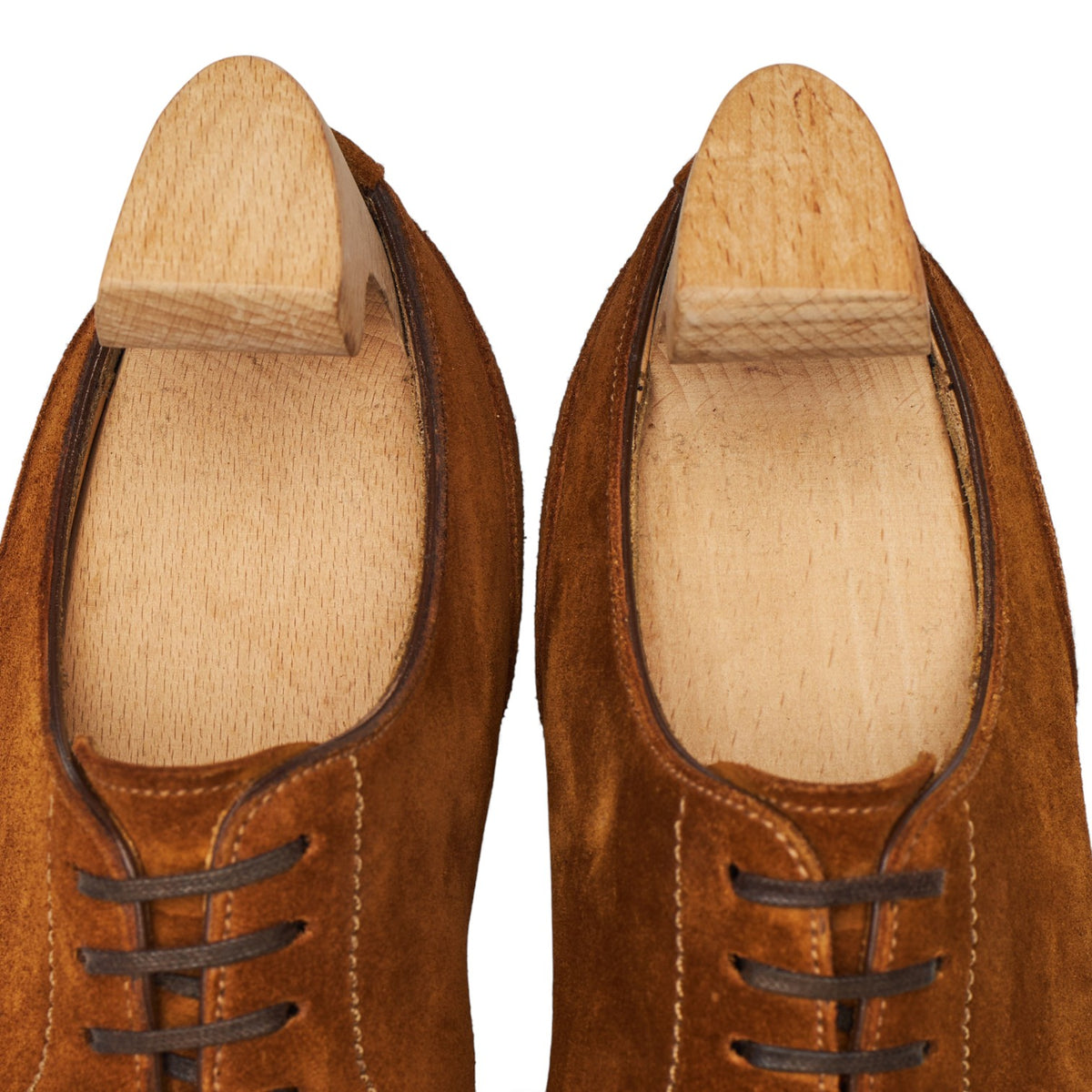 'Centurion' Snuff Brown Suede Split Toe Derby UK 6.5 E