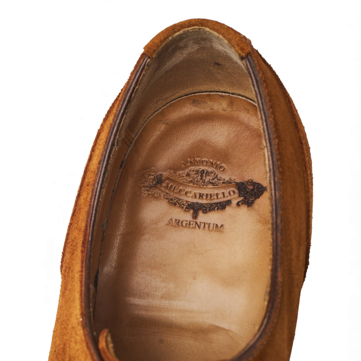 'Centurion' Snuff Brown Suede Split Toe Derby UK 6.5 E