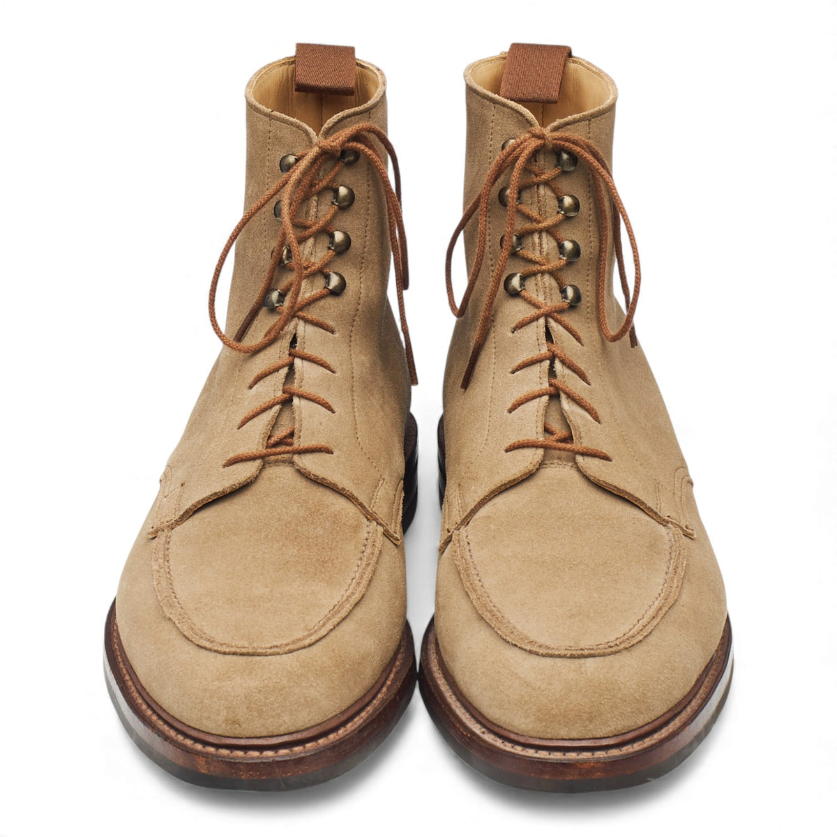 Richard James Sand Suede Apron Boots UK 9 E