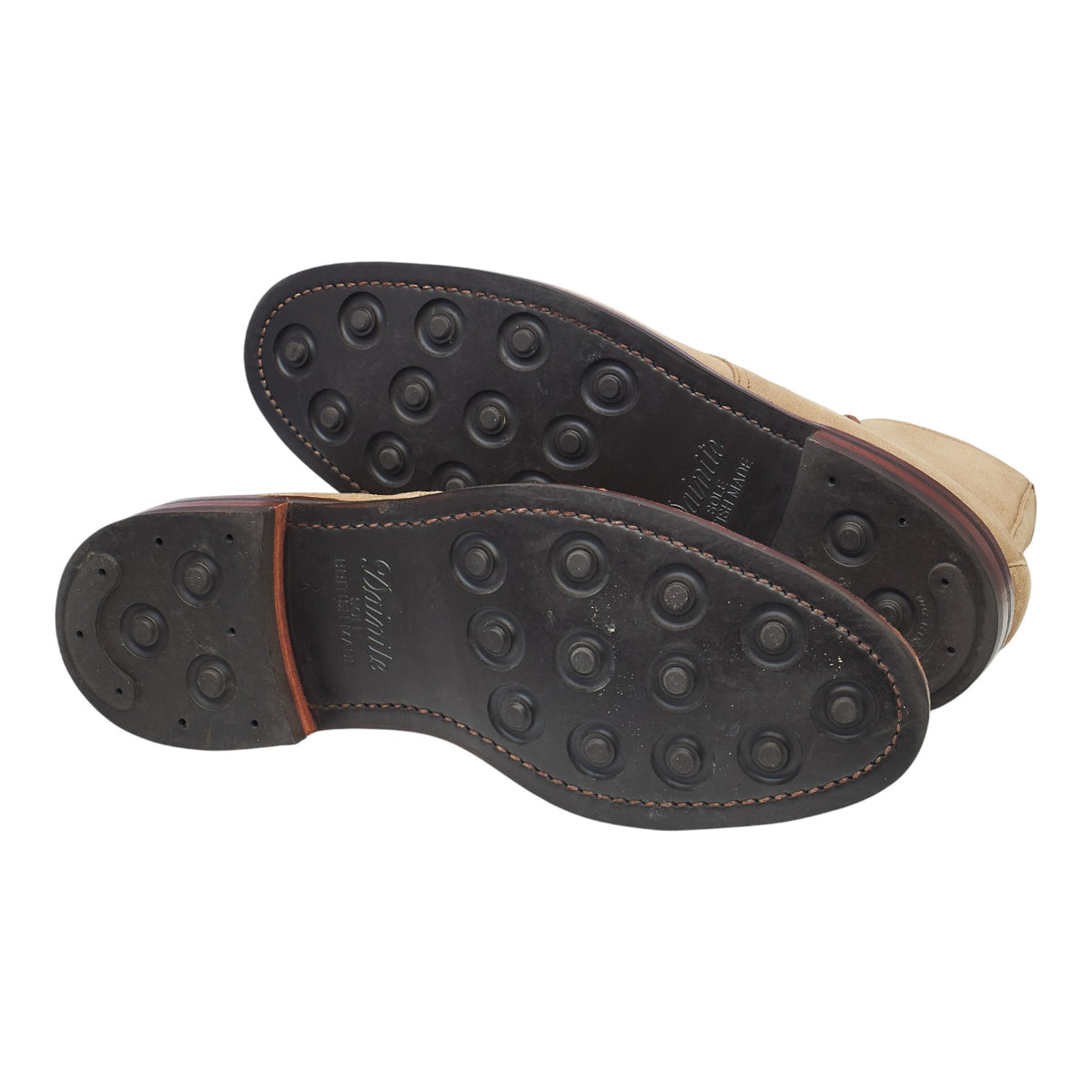 Richard James Sand Suede Apron Boots UK 9 E