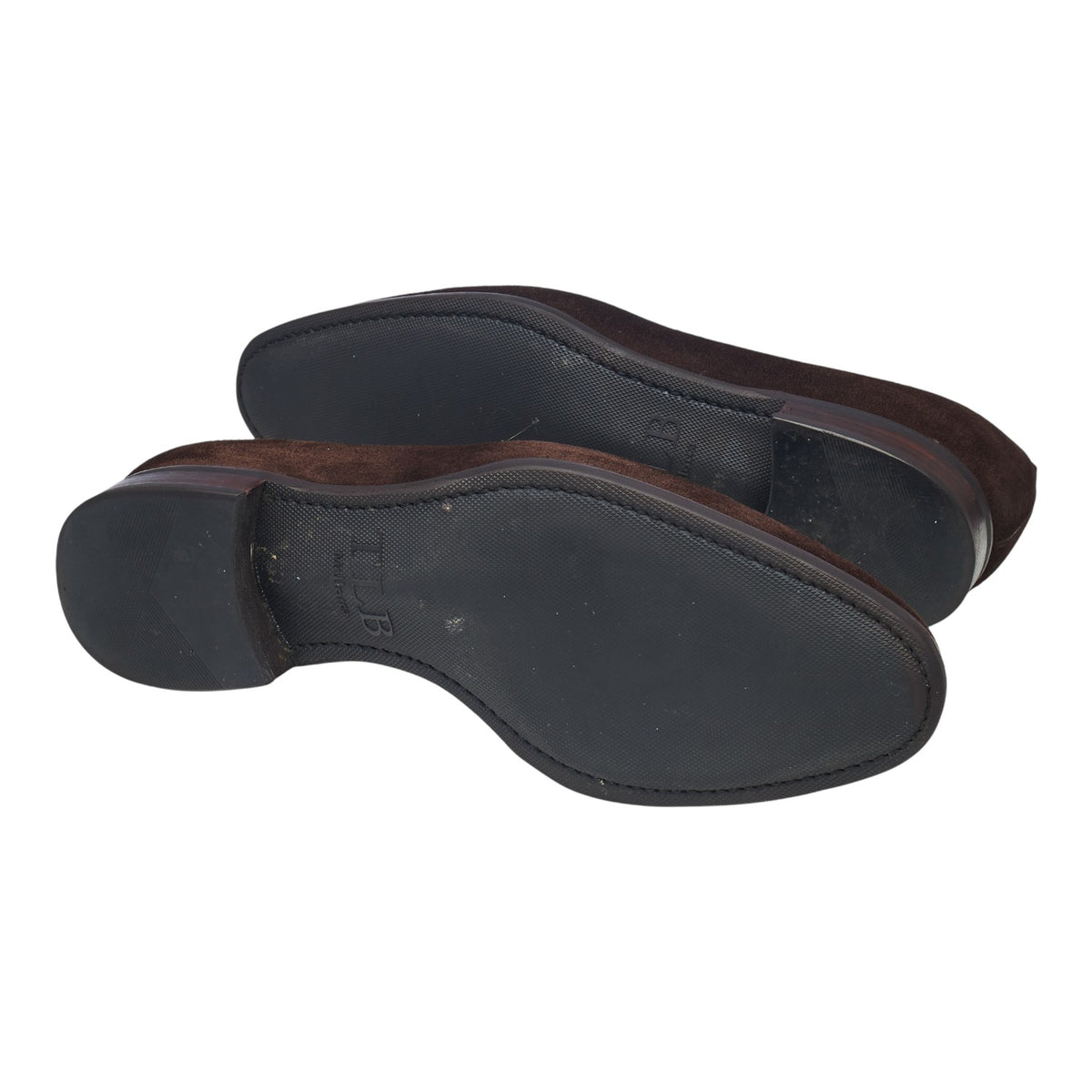 '117 Artista' Dark Brown Suede Loafers UK 8